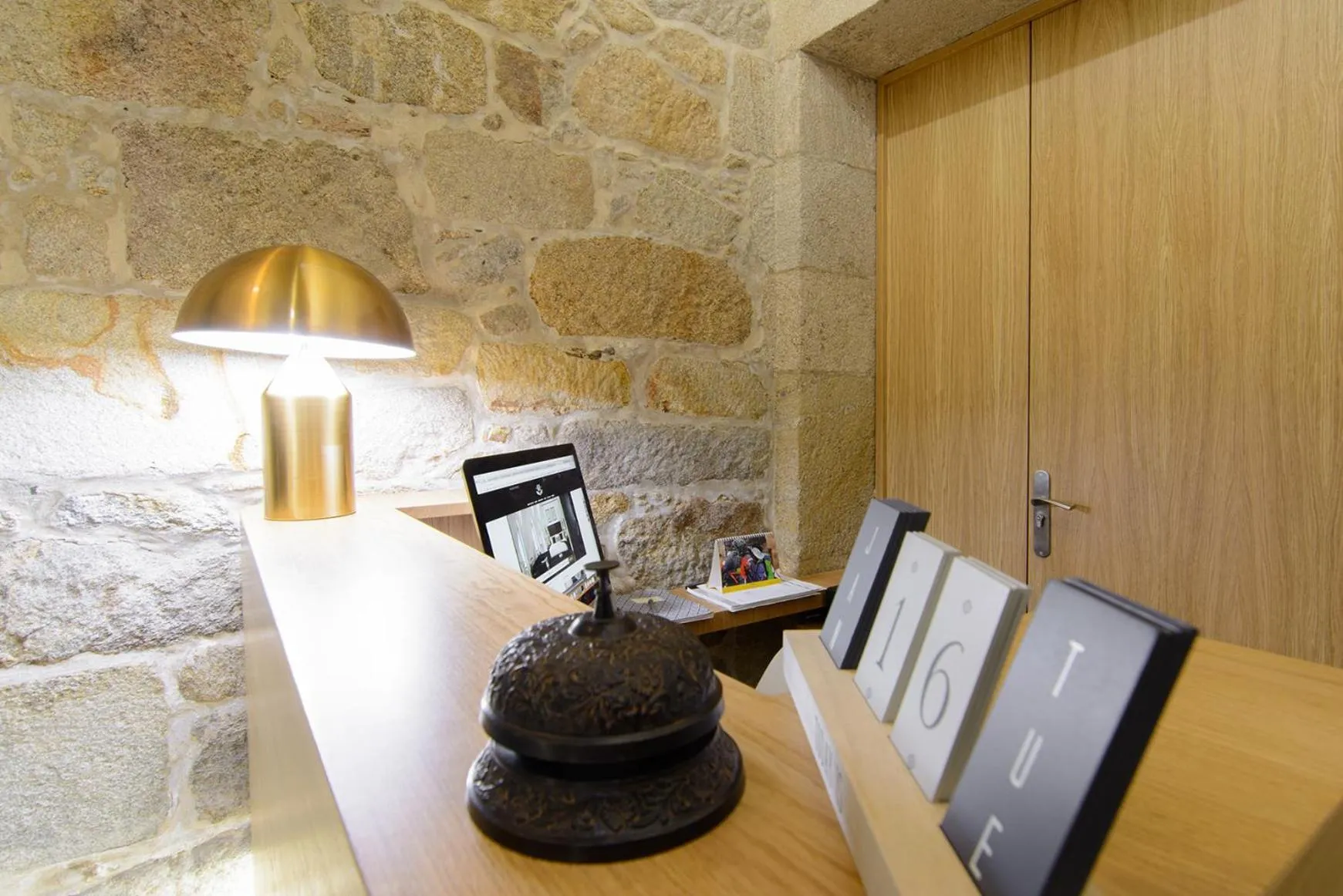 Lobby or reception in Pazo de Mendoza