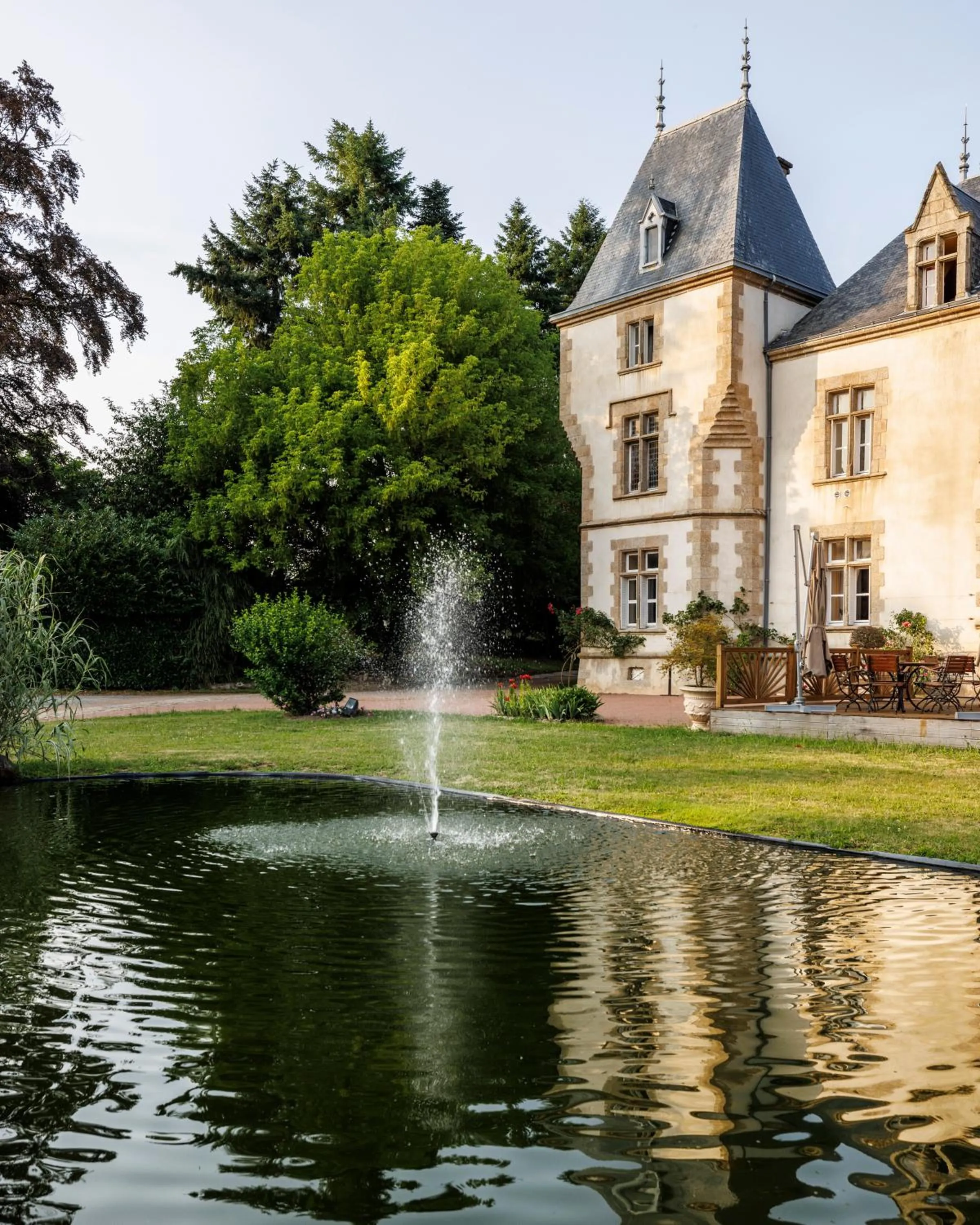 Natural landscape in Chateau Du Boisniard