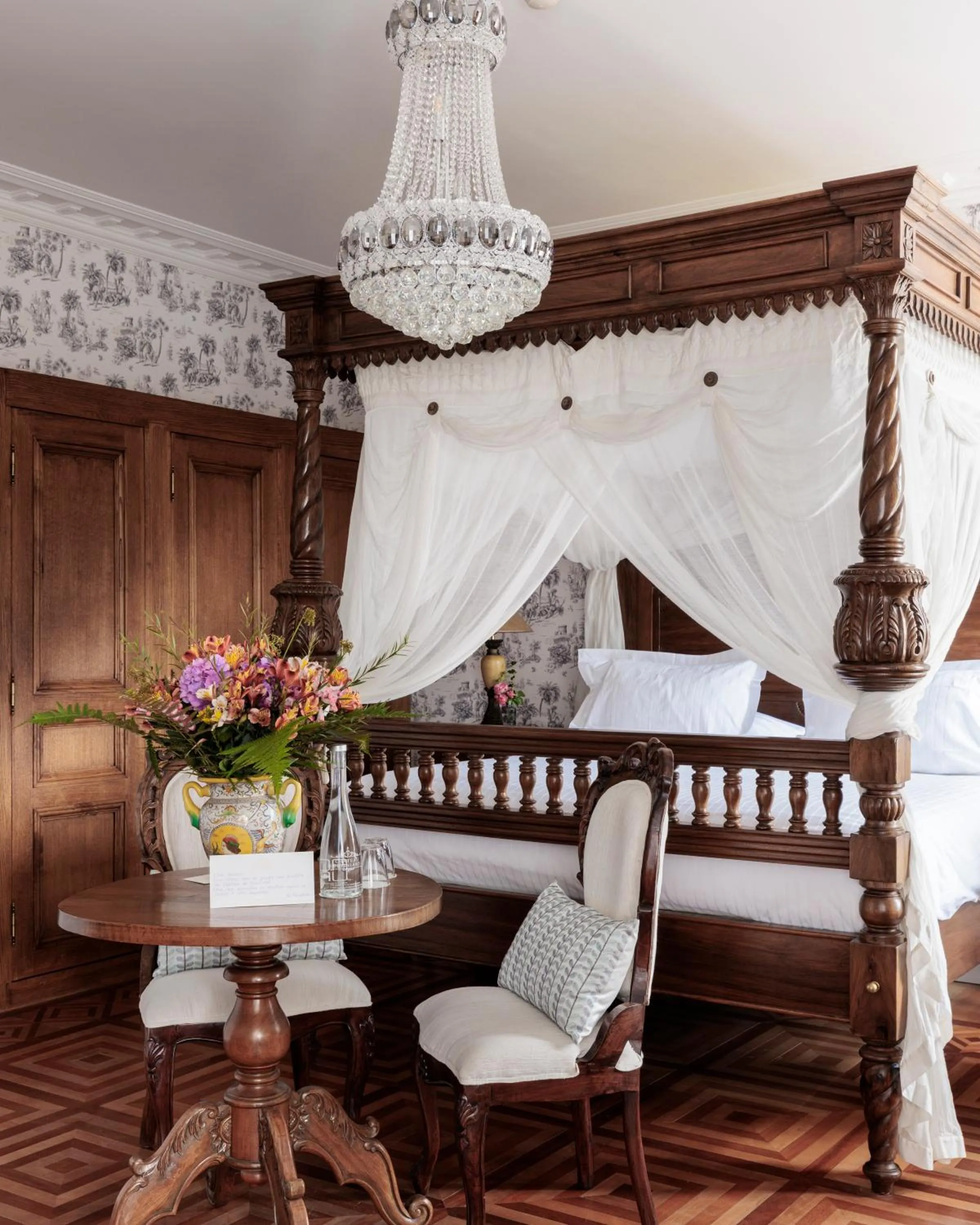 Bed in Chateau Du Boisniard