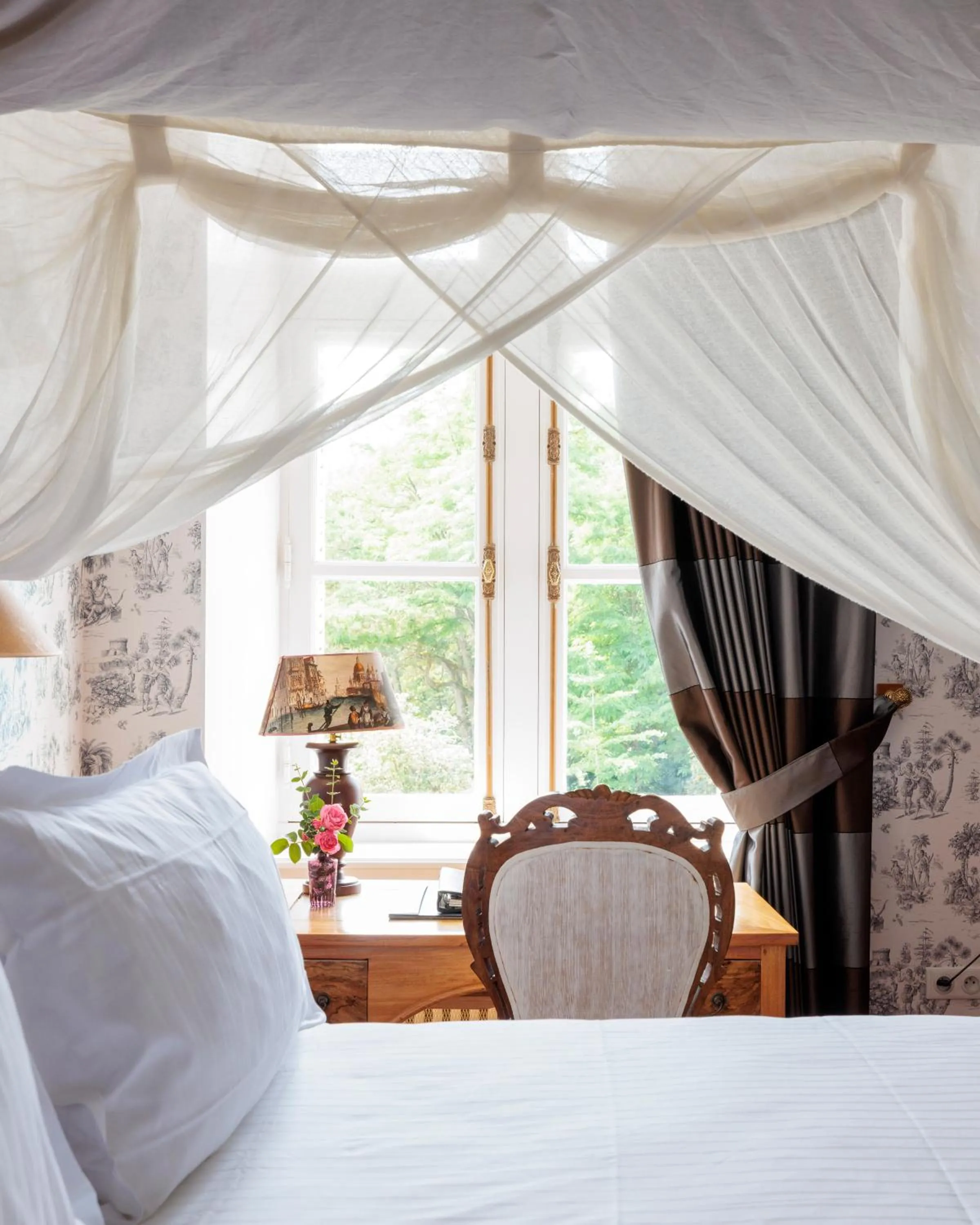 Bedroom, Bed in Chateau Du Boisniard