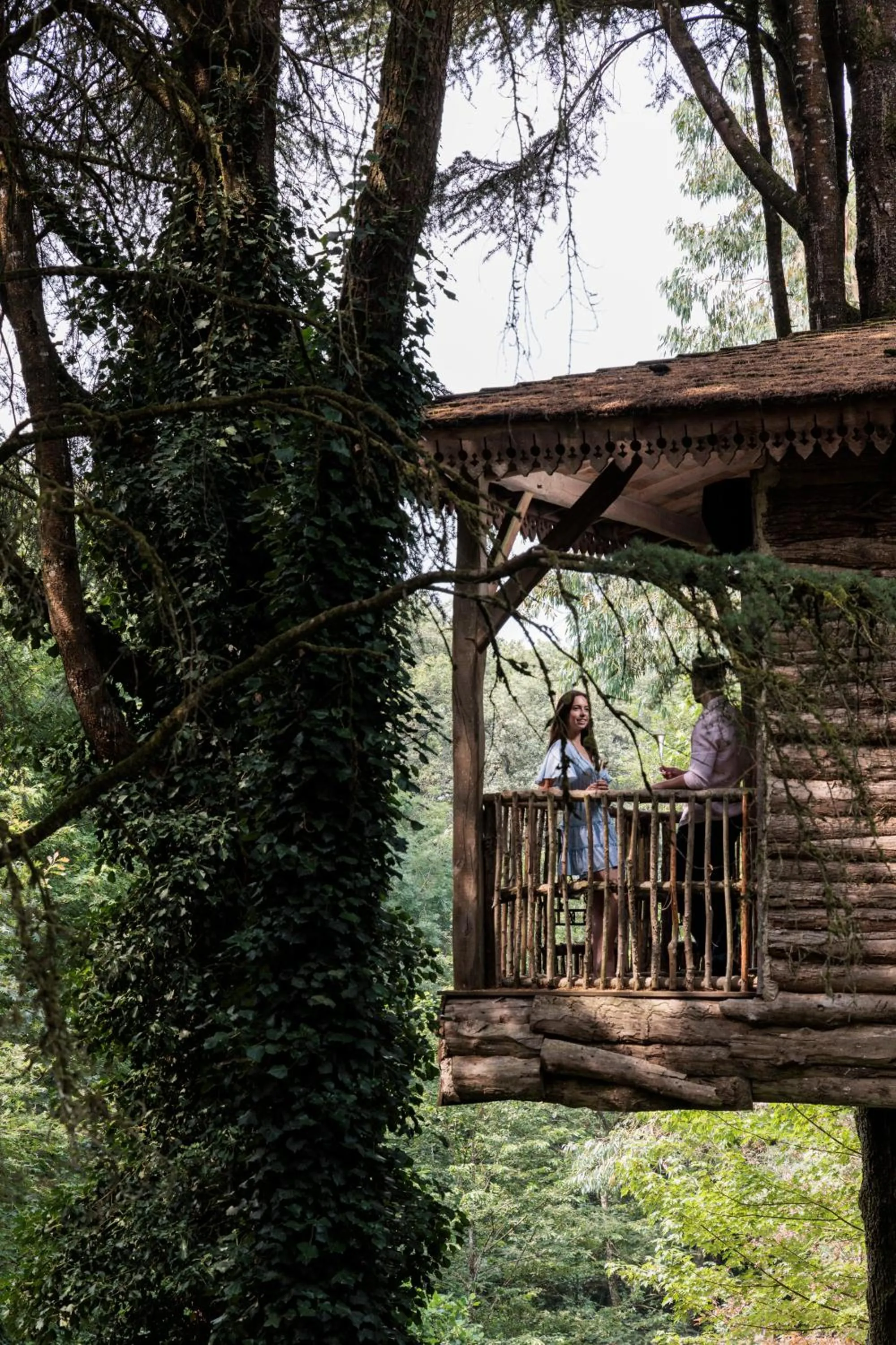 Natural landscape in Chateau Du Boisniard