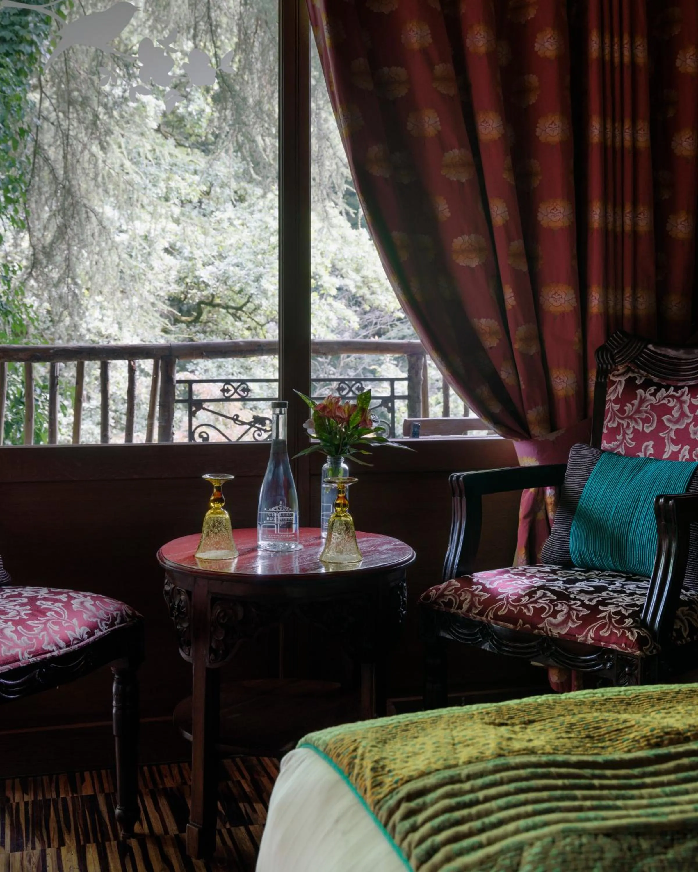 Living room in Chateau Du Boisniard