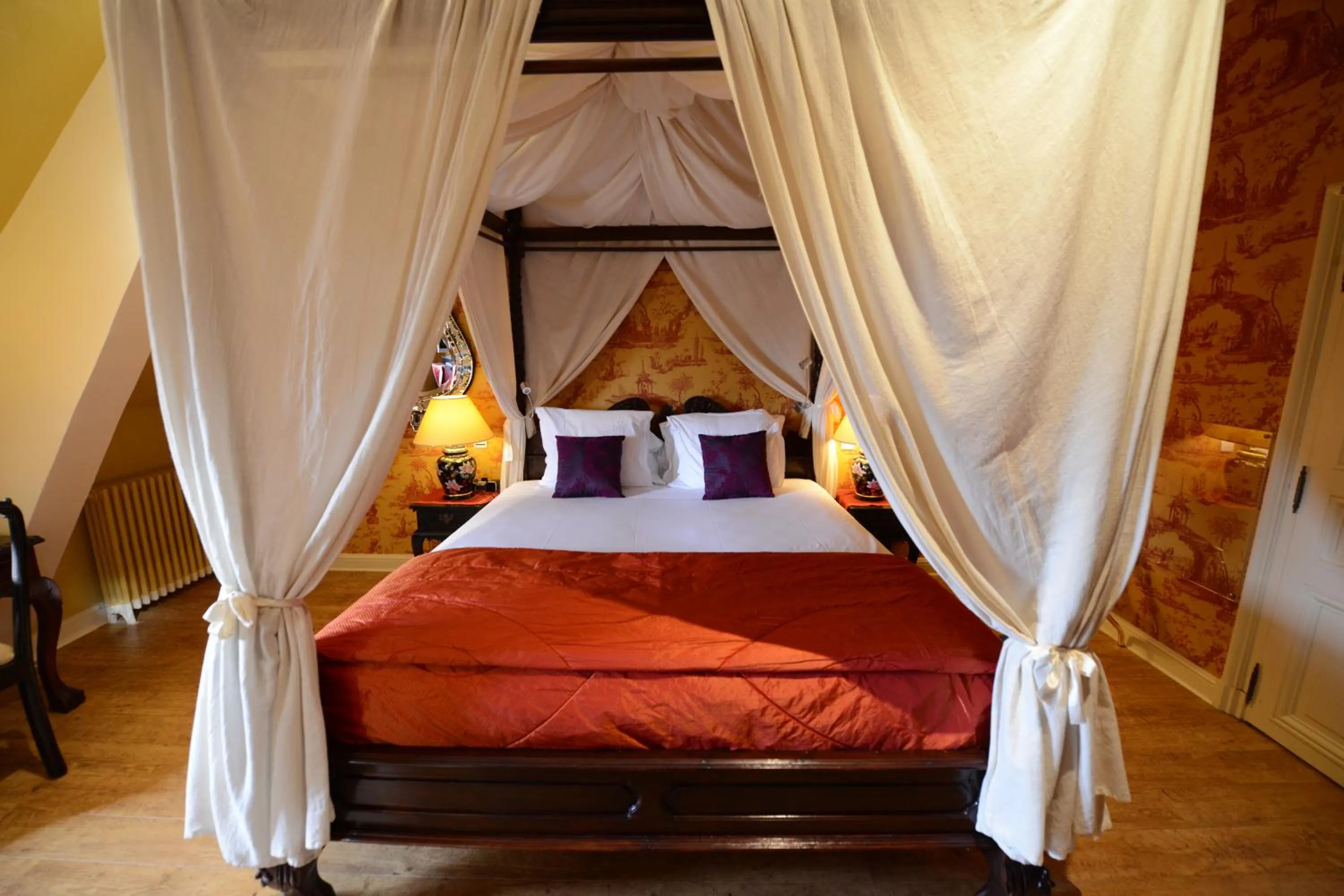 Bedroom, Bed in Chateau Du Boisniard