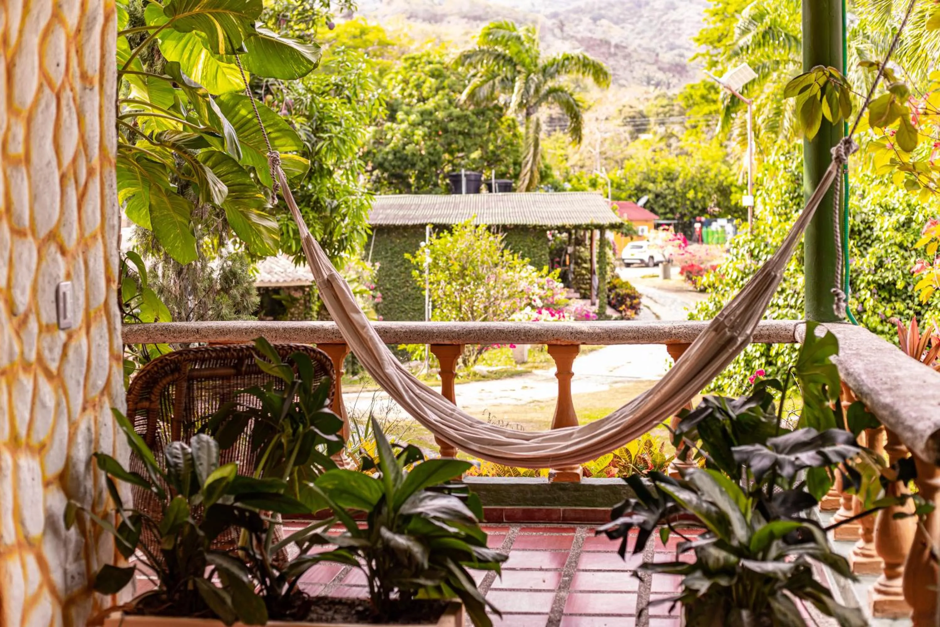 Balcony/Terrace in Portales del Tayrona Garden Hotel