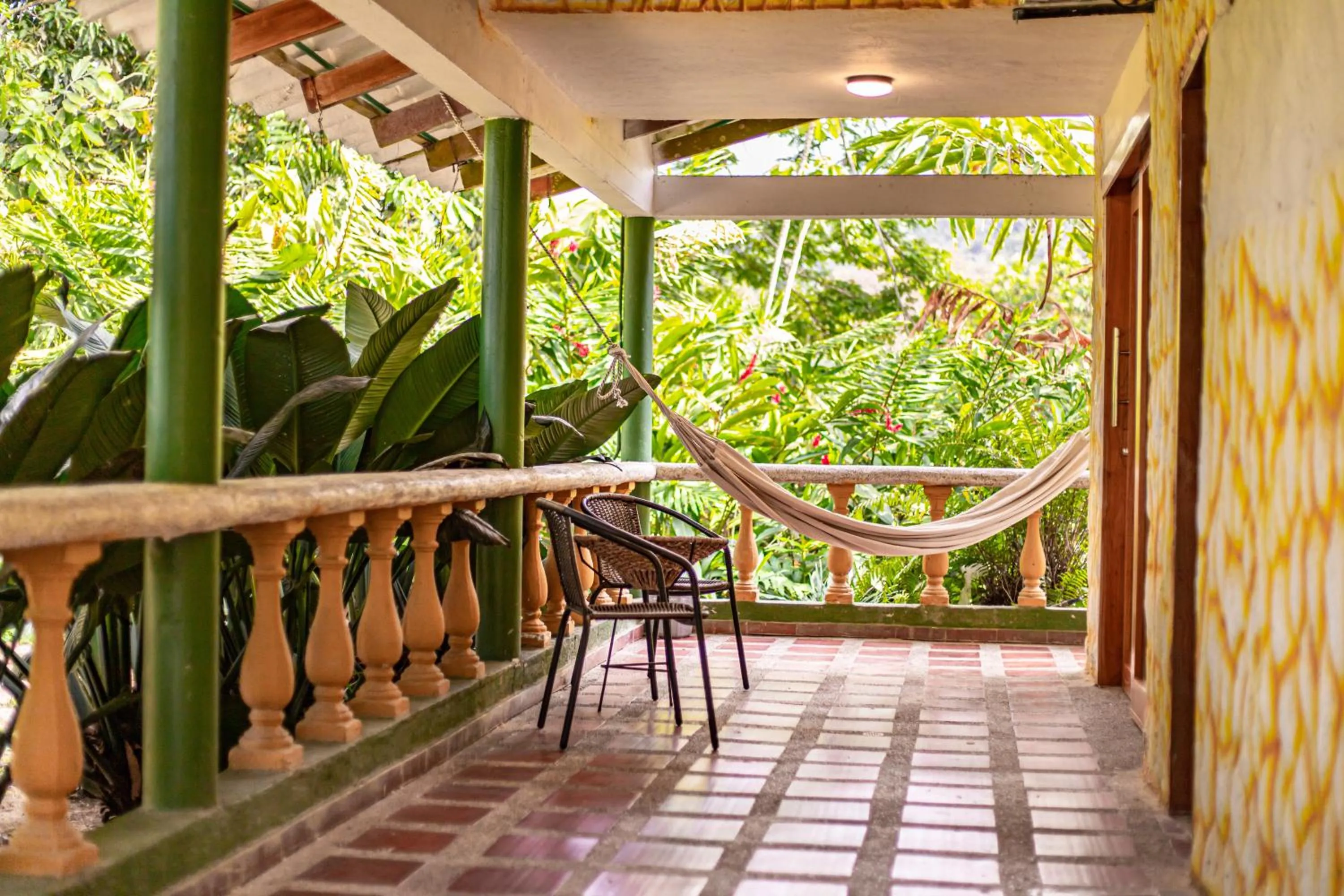 Balcony/Terrace in Portales del Tayrona Garden Hotel