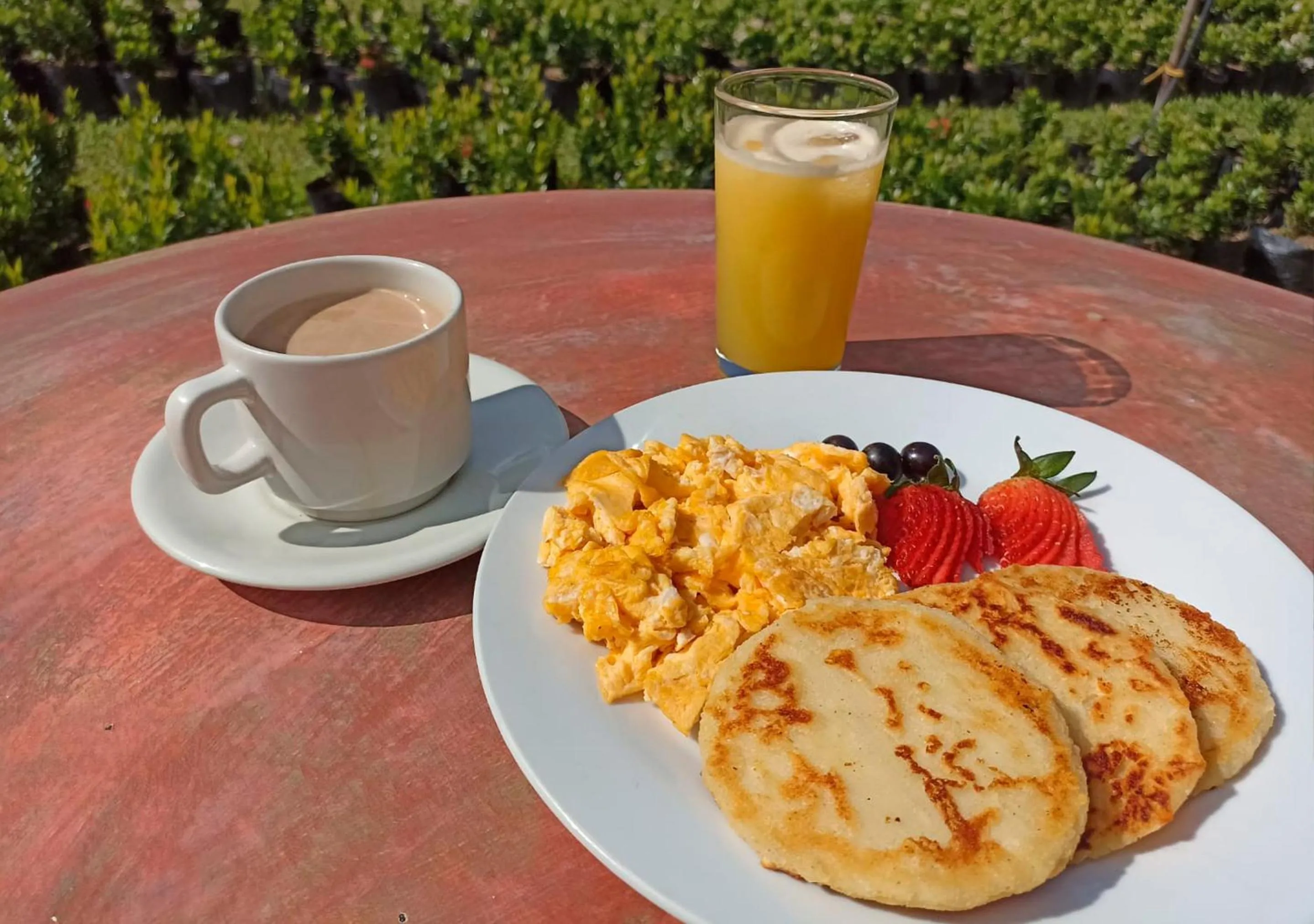 Breakfast in Portales del Tayrona Garden Hotel