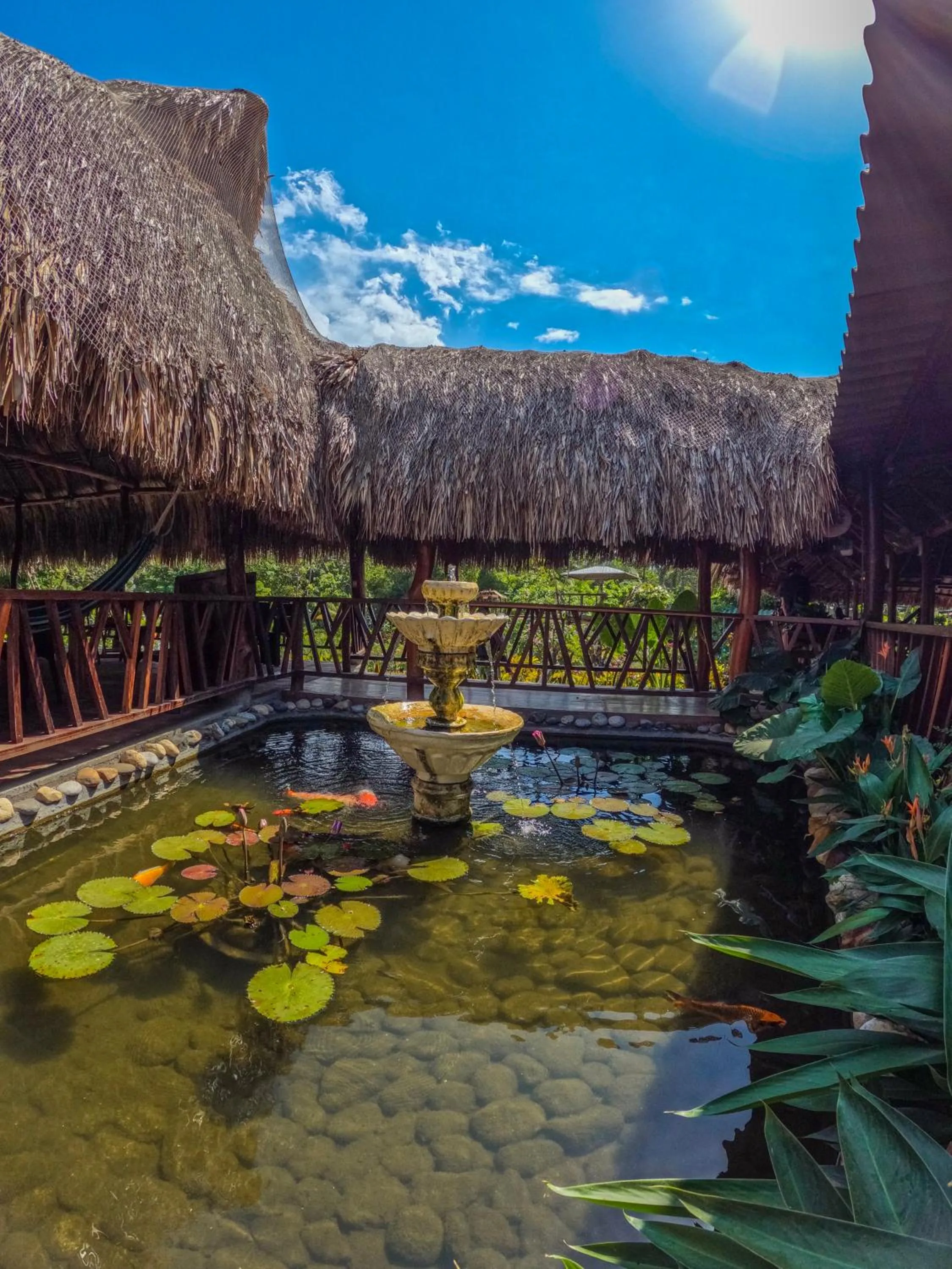 Lake view in Portales del Tayrona Garden Hotel