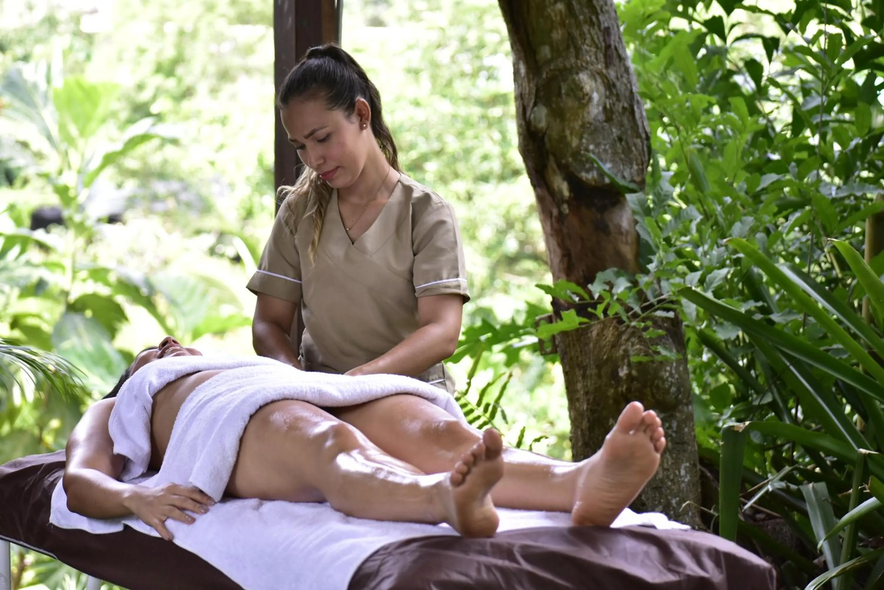 Massage in Portales del Tayrona Garden Hotel