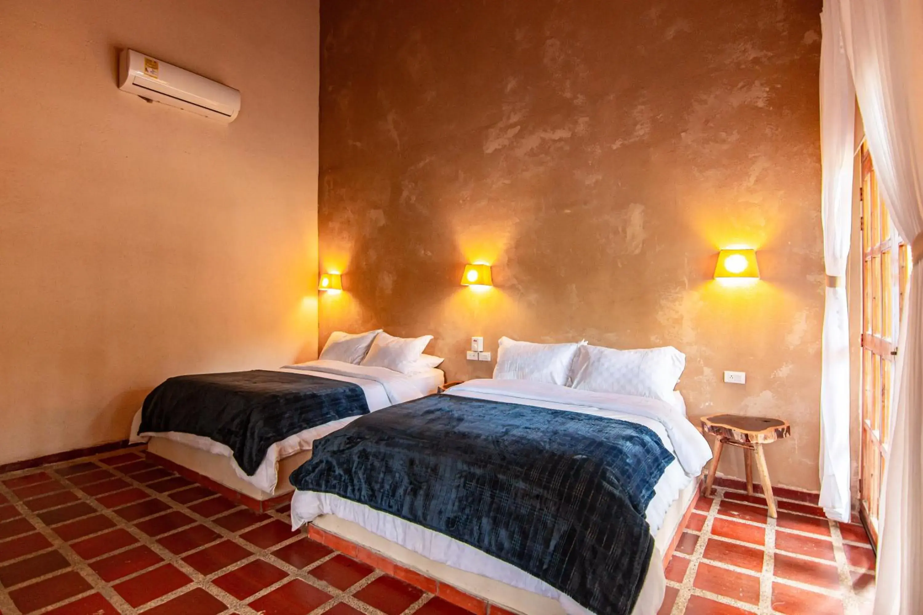 Quadruple Room with Terrace in Portales del Tayrona Garden Hotel Quadruple Room with Terrace in Portales del Tayrona Garden Hotel