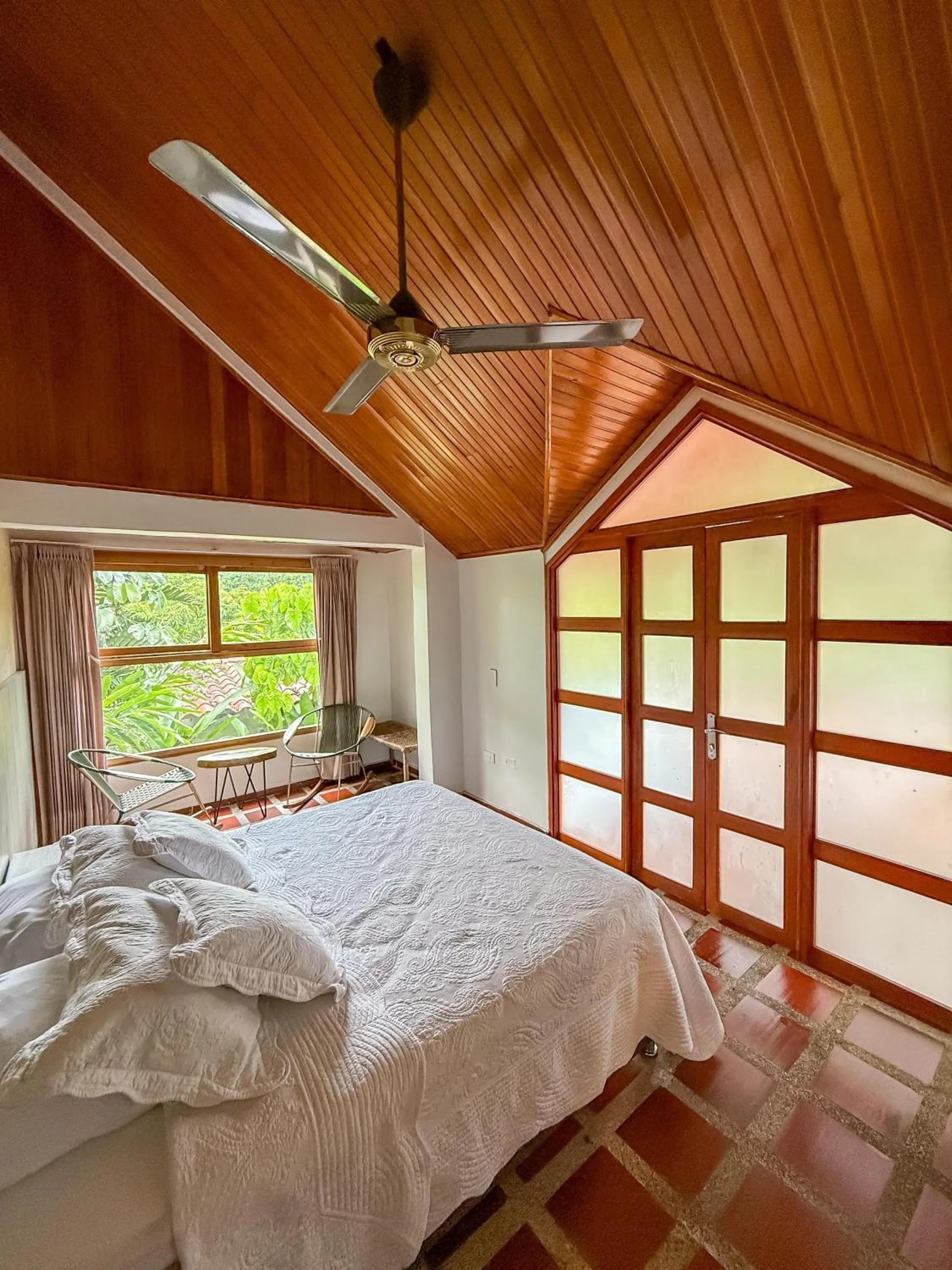 Bed in Portales del Tayrona Garden Hotel