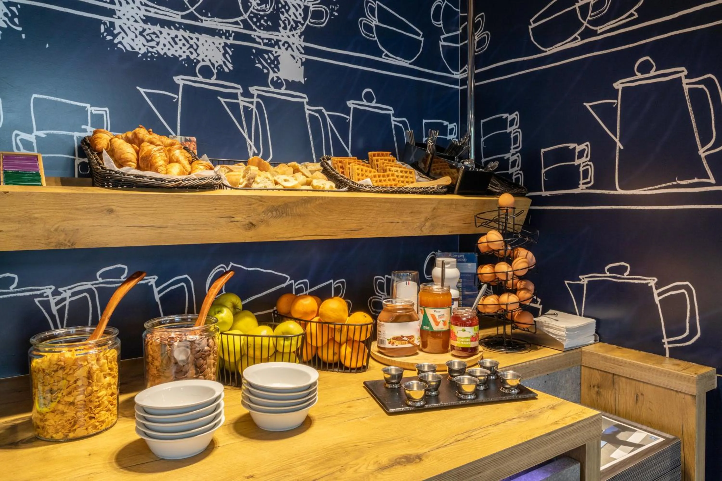 Breakfast in ibis budget Paris Porte de Pantin