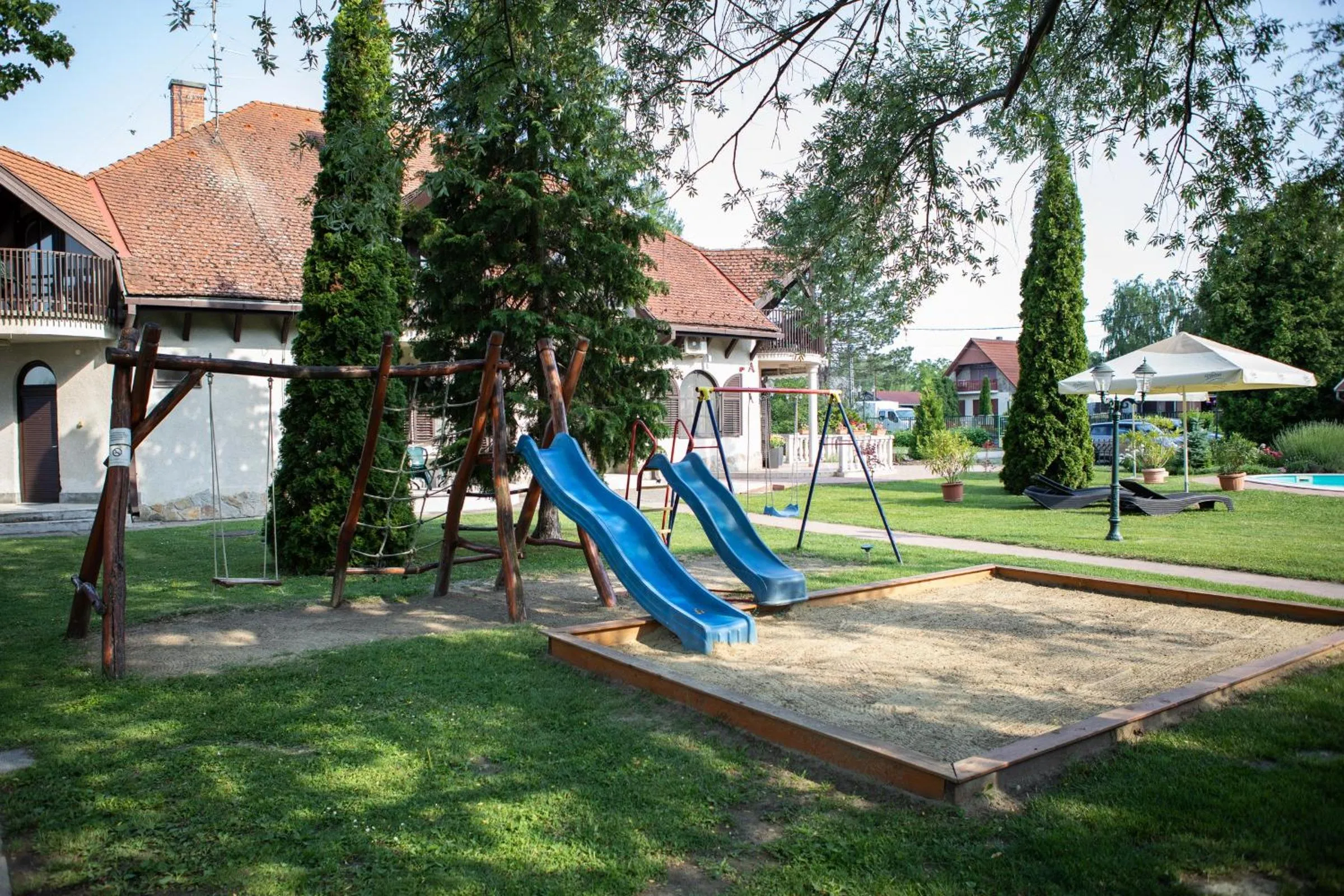 Children play ground in Zsanett Hotel