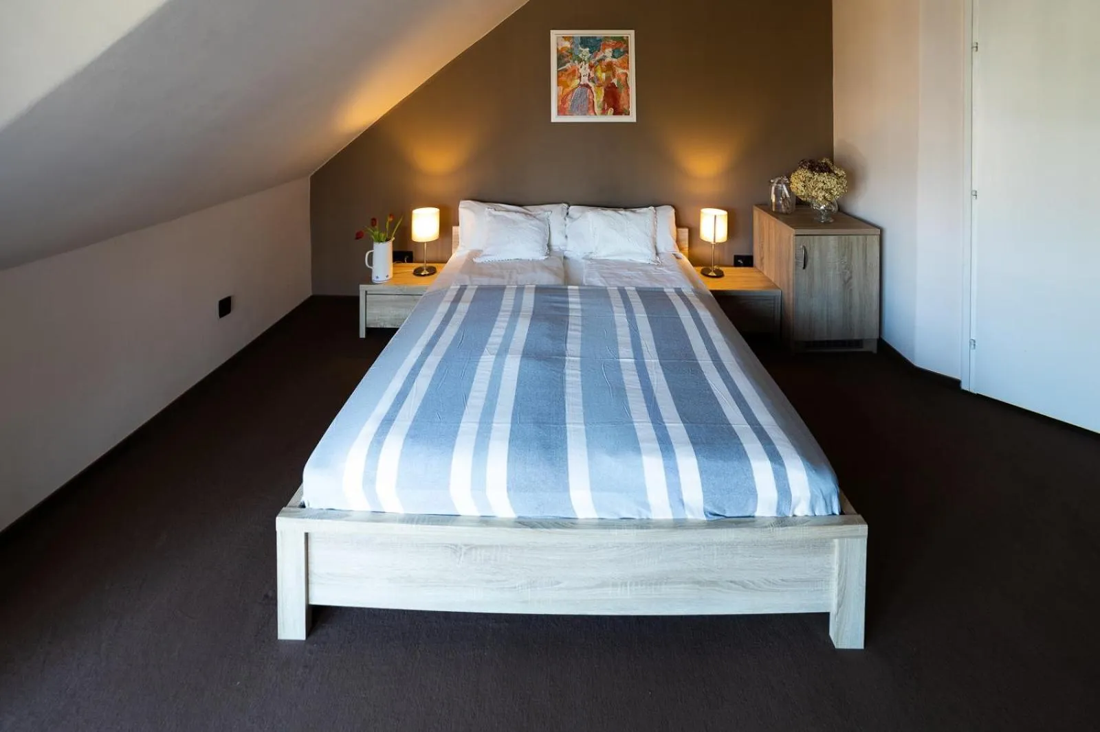 Bed in Zsanett Hotel