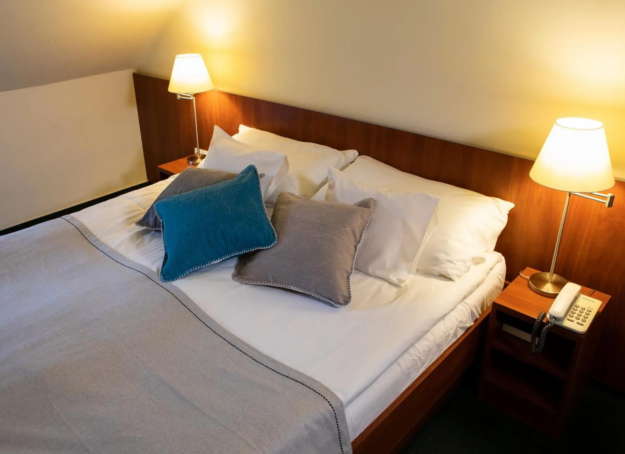 Bed in Zsanett Hotel