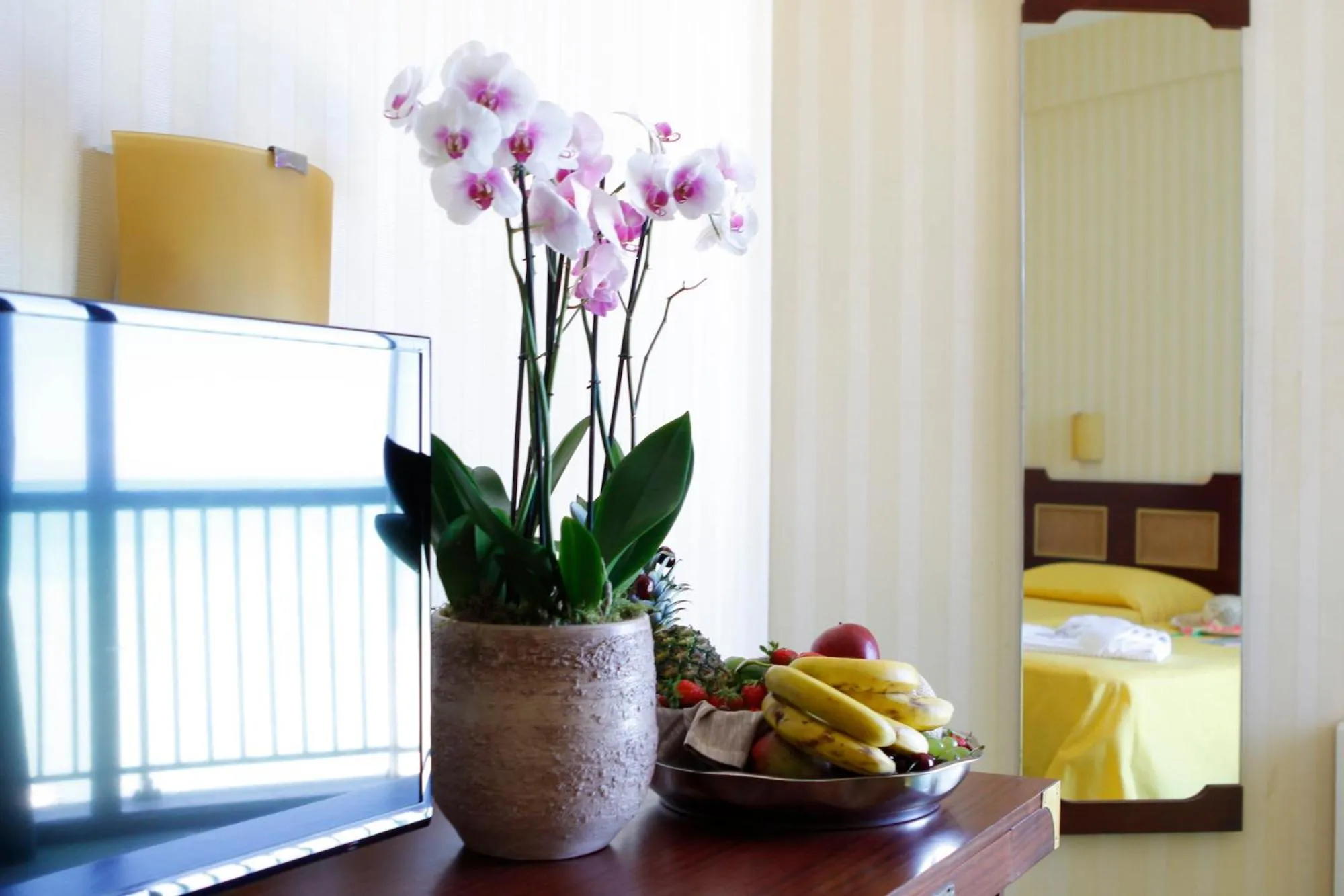 Photo of the whole room, Bed in Hotel Mediterraneo