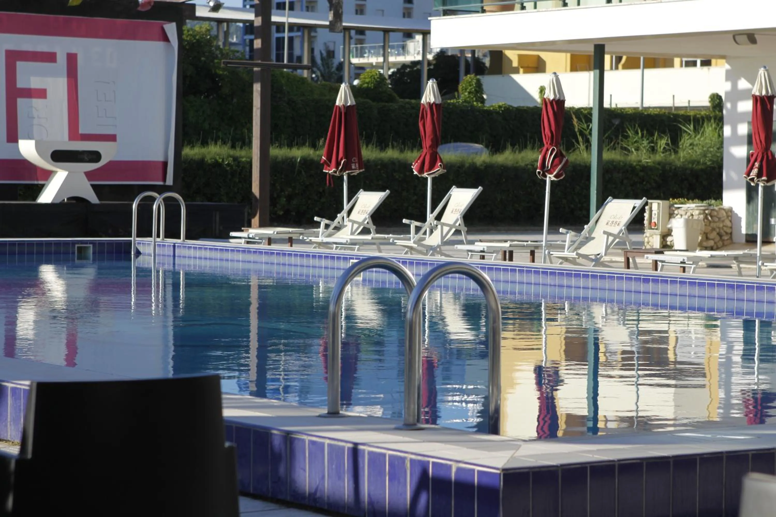 Swimming pool in Hotel Mediterraneo