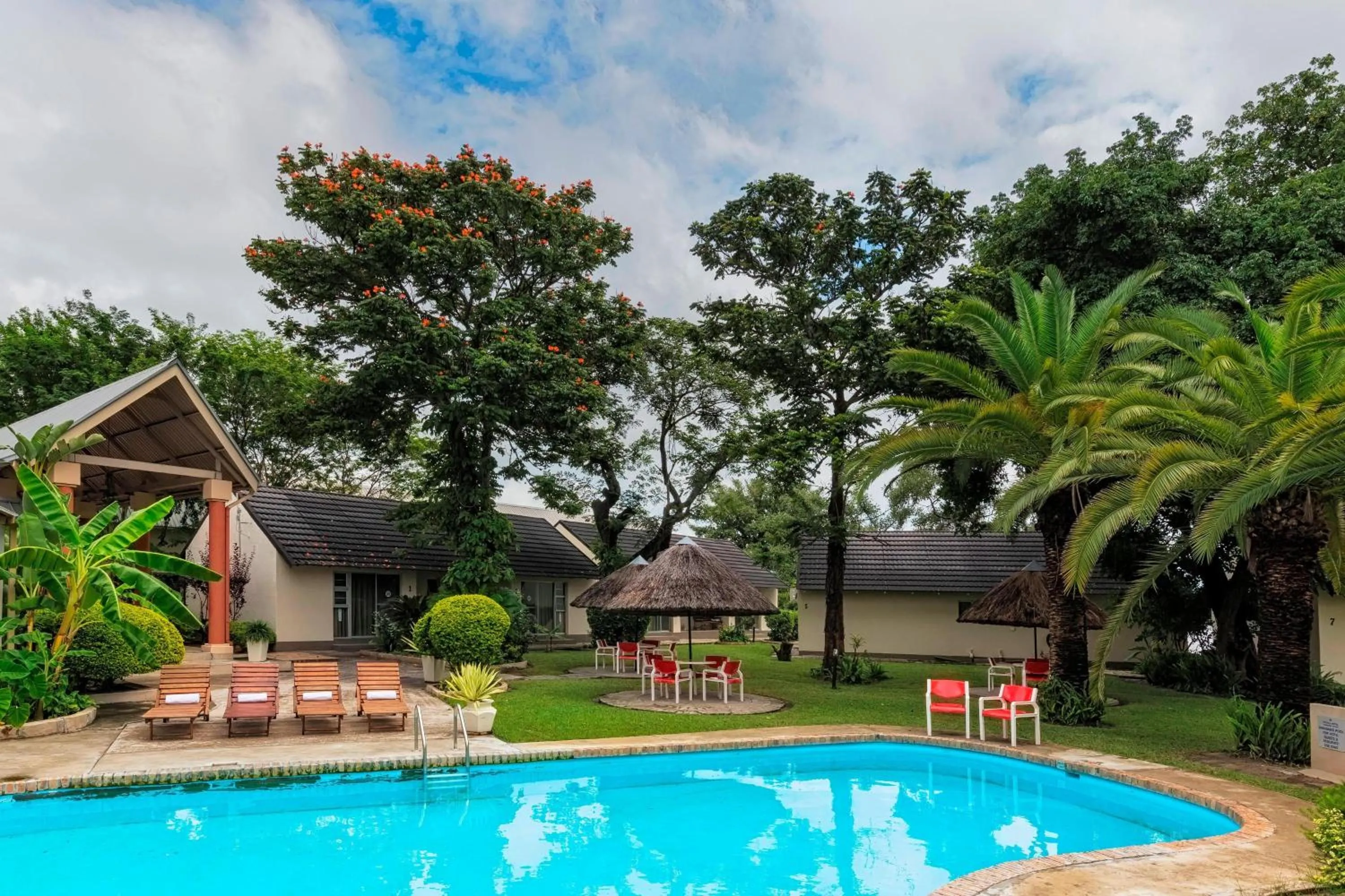 Swimming pool in Protea Hotel by Marriott Zambezi River Lodge
