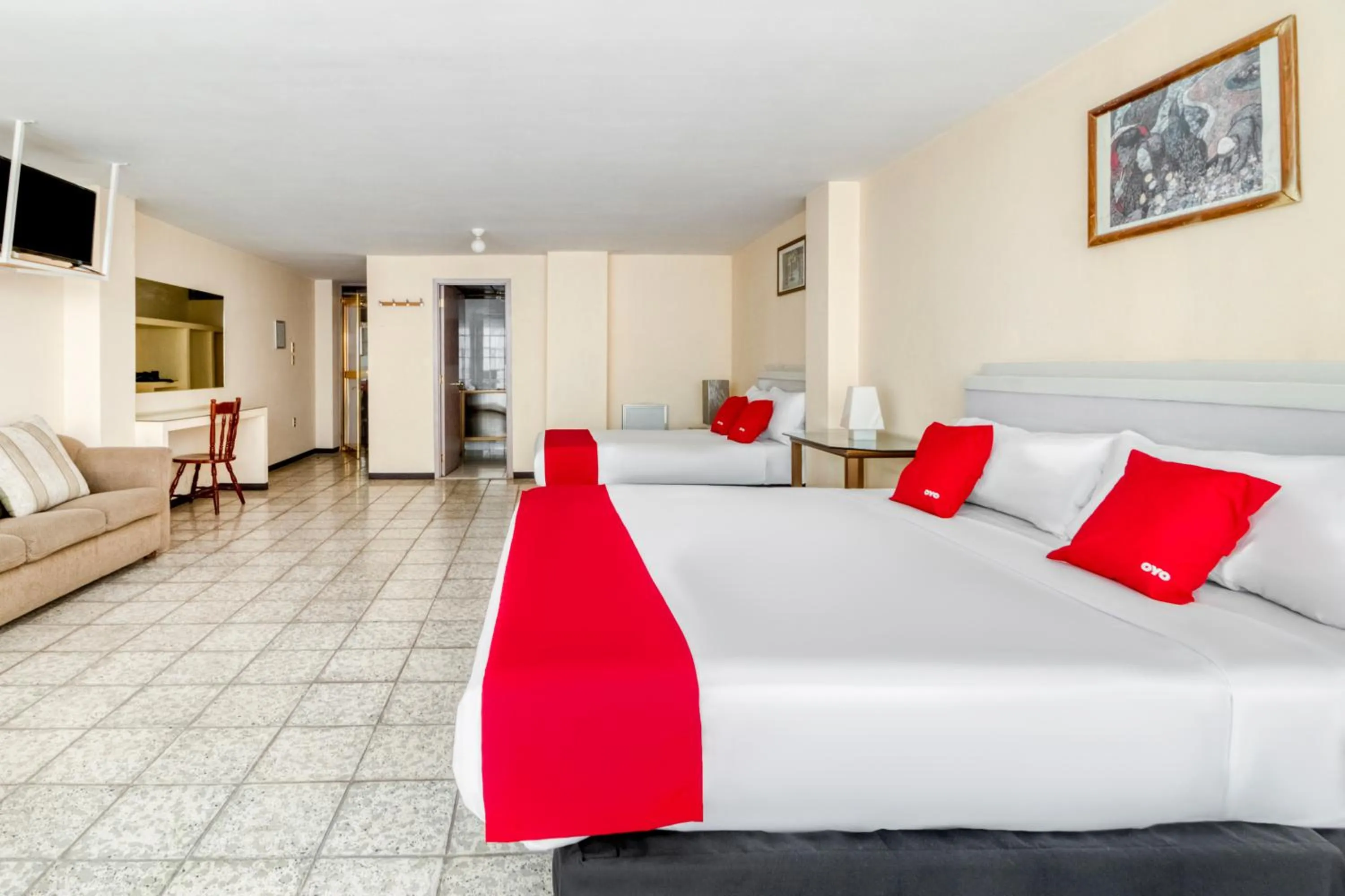 Bedroom in OYO Hotel Del Llanito, Aguascalientes