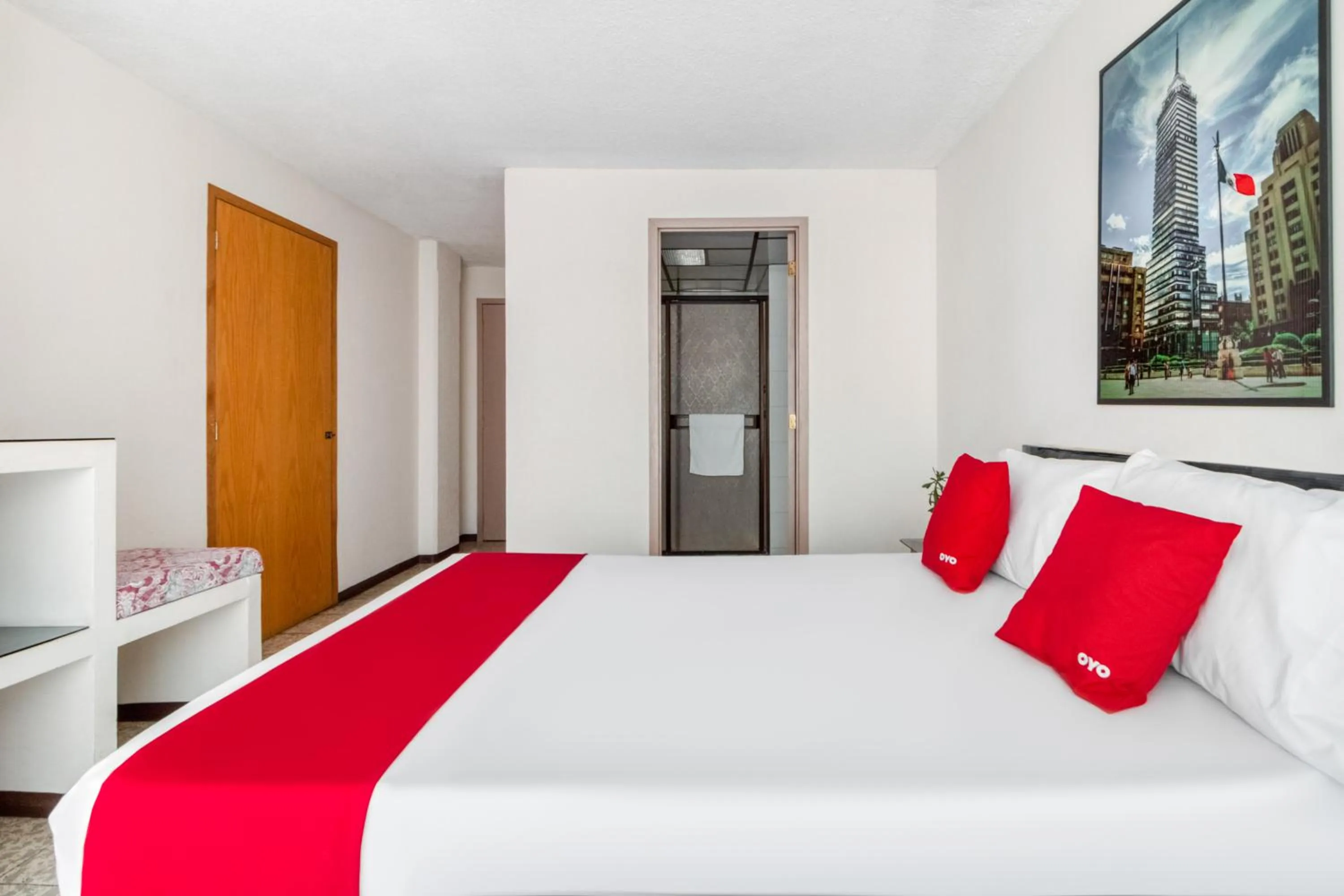 Bedroom in OYO Hotel Del Llanito, Aguascalientes