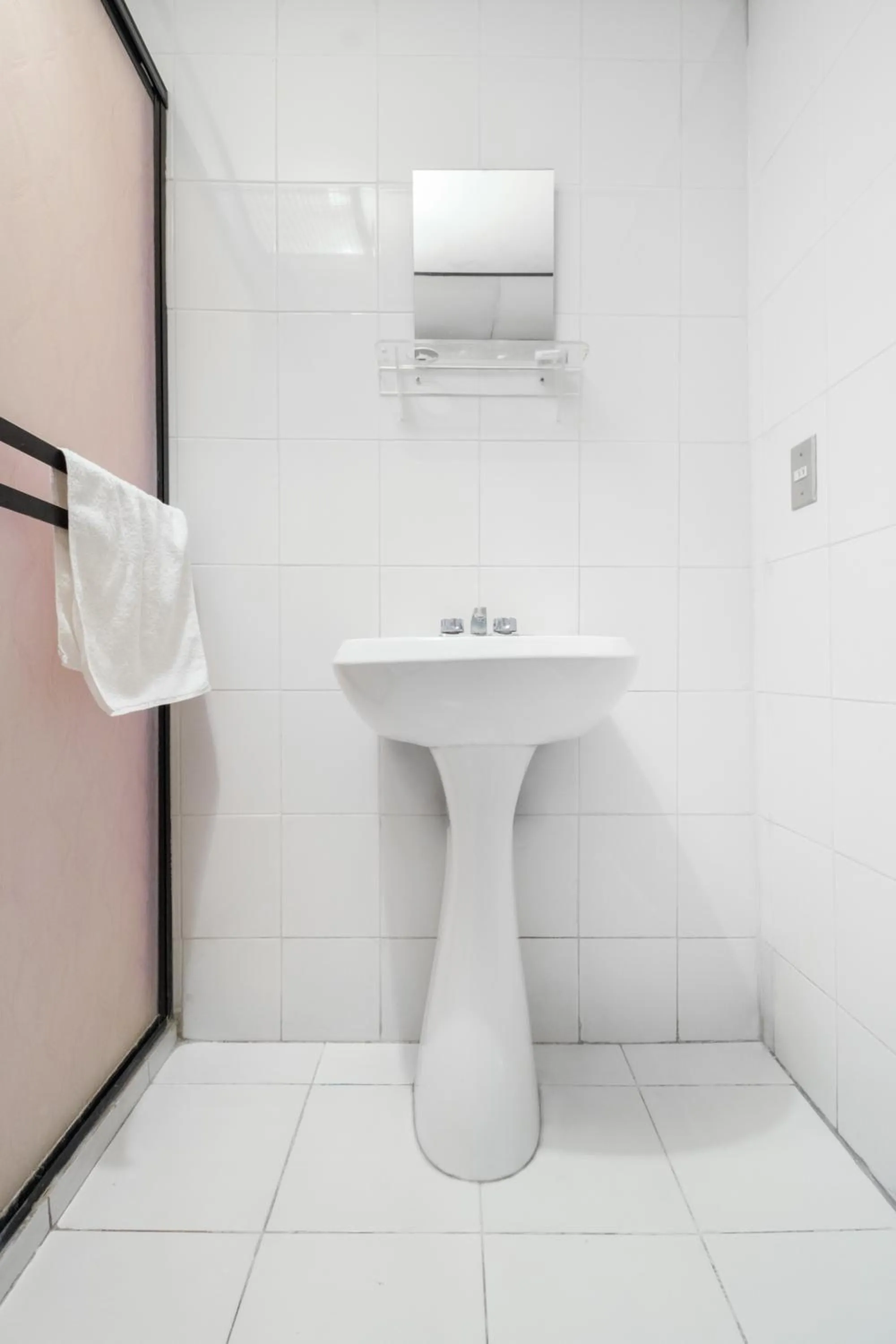 Bathroom in OYO Hotel Del Llanito, Aguascalientes