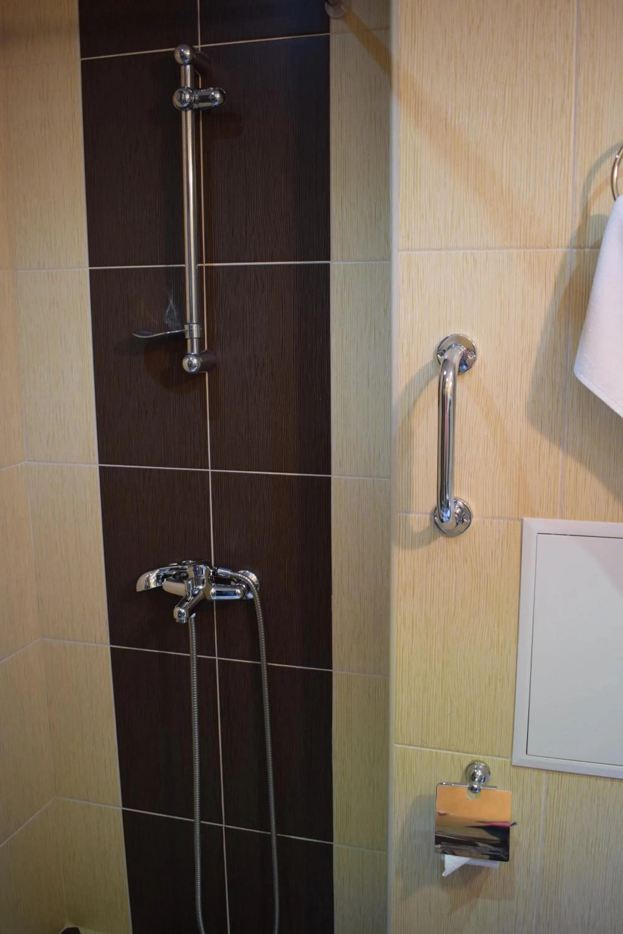 Shower in Slavyanska Beseda Hotel