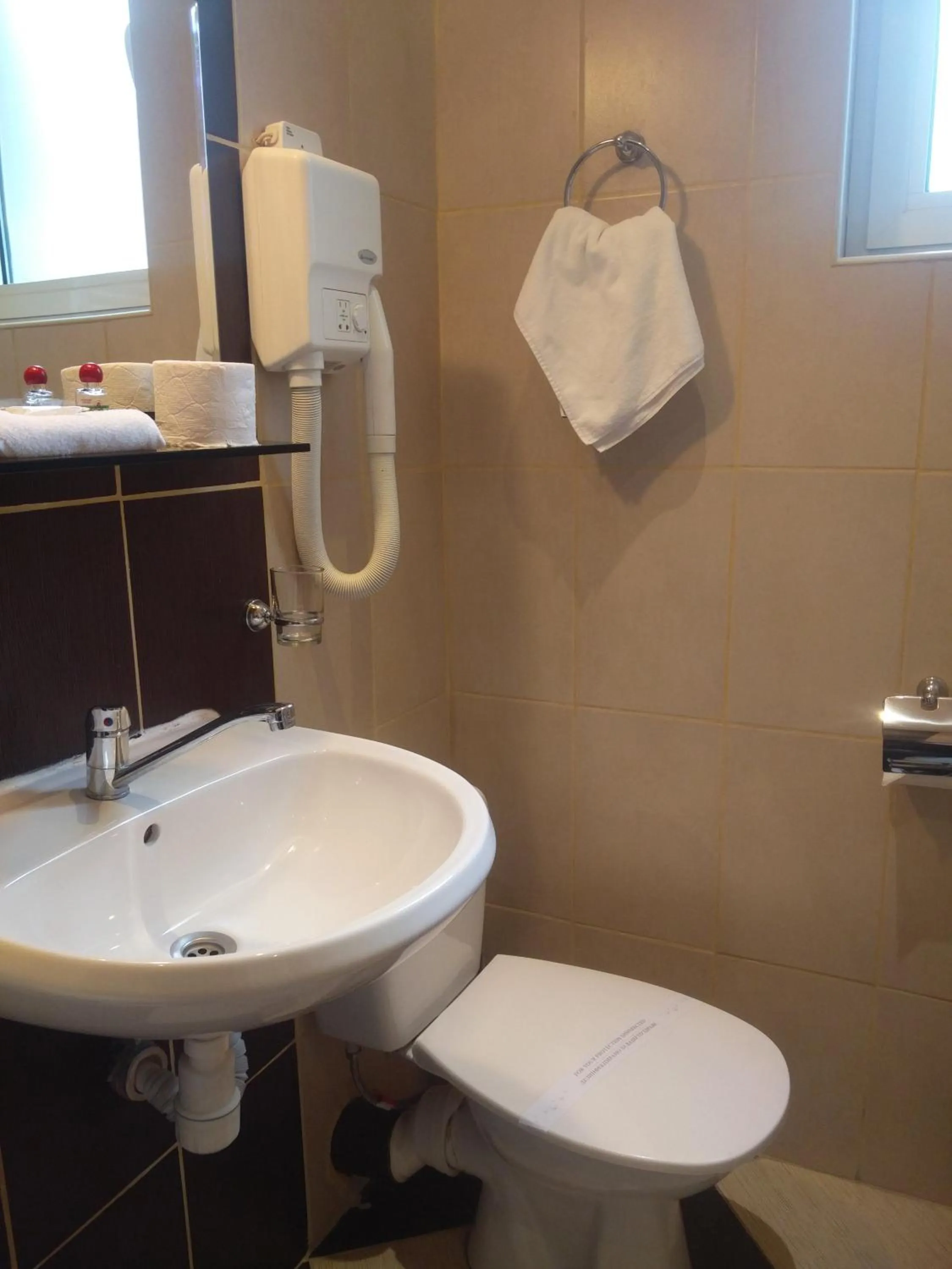 Toilet in Slavyanska Beseda Hotel