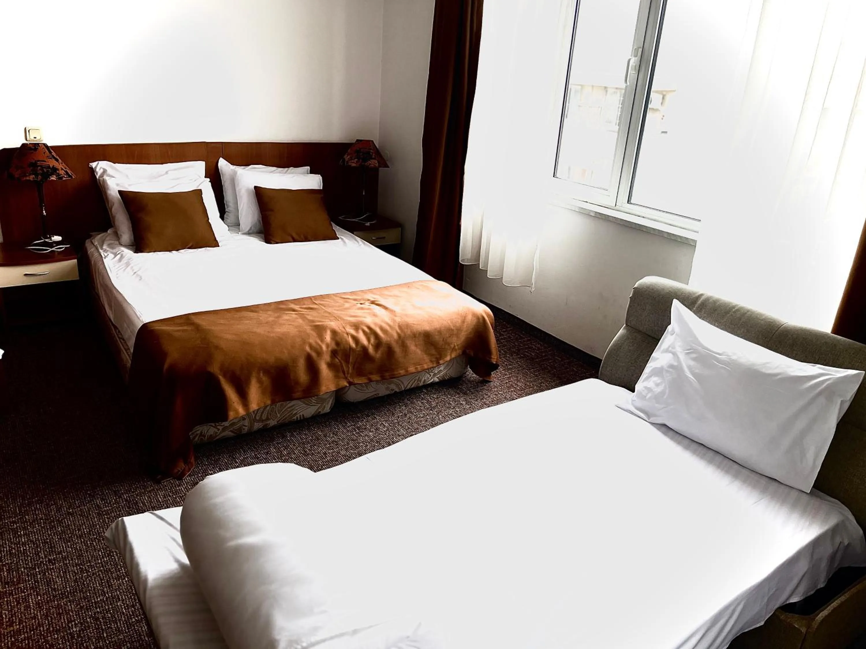 Bed in Slavyanska Beseda Hotel