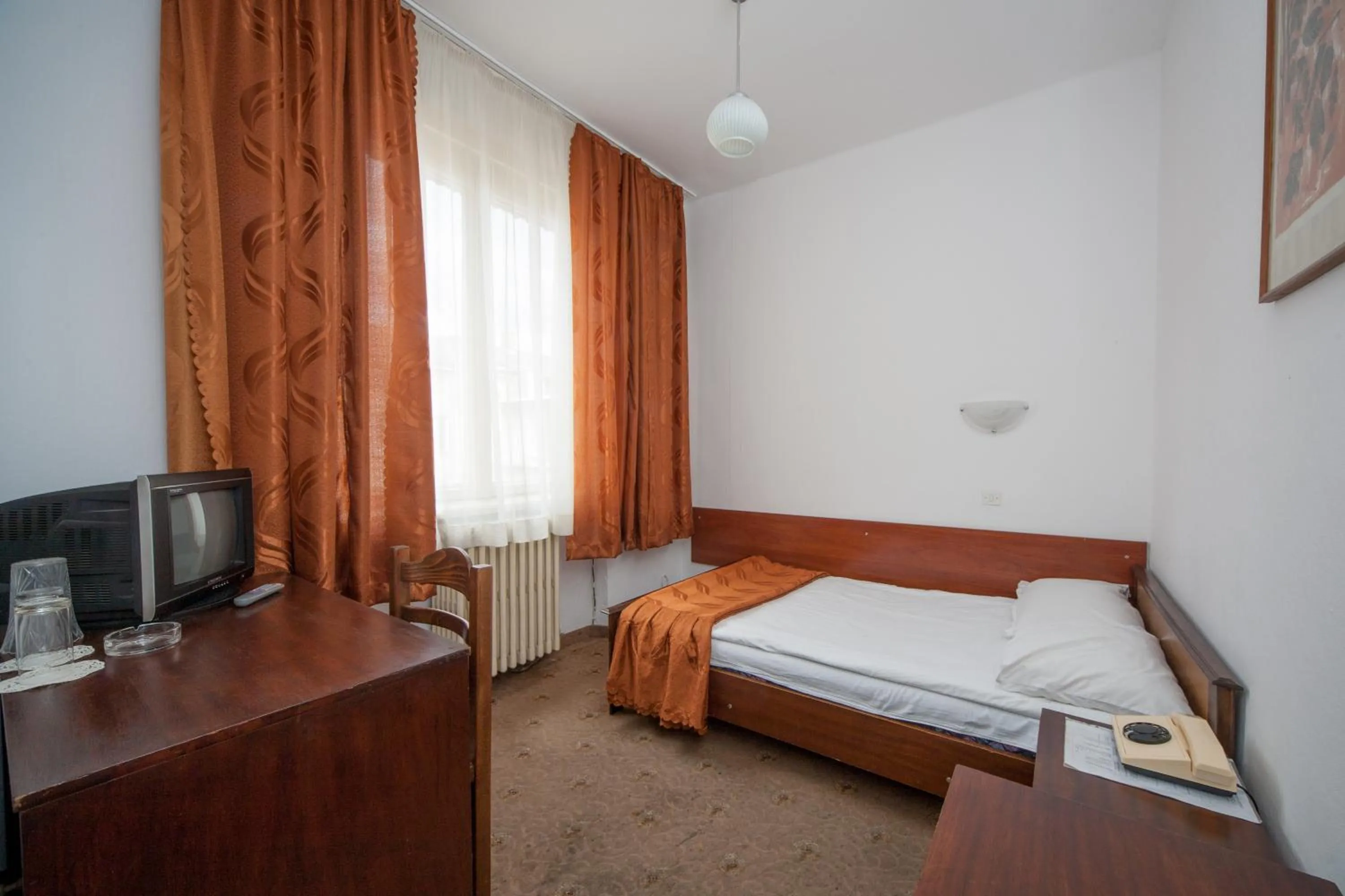 Photo of the whole room, Bed in Slavyanska Beseda Hotel