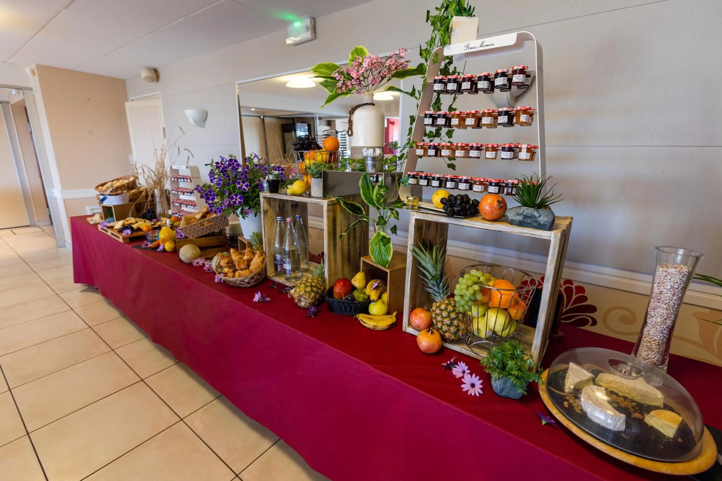 Buffet breakfast in Breiz Armor