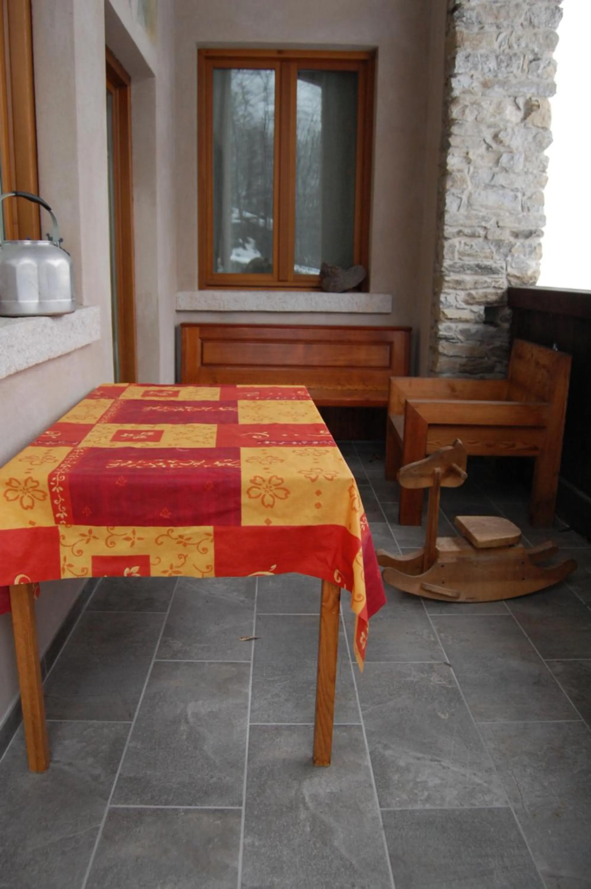 Balcony/Terrace in B&B Al Mulino