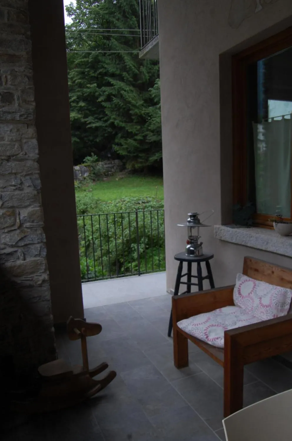 Balcony/Terrace in B&B Al Mulino