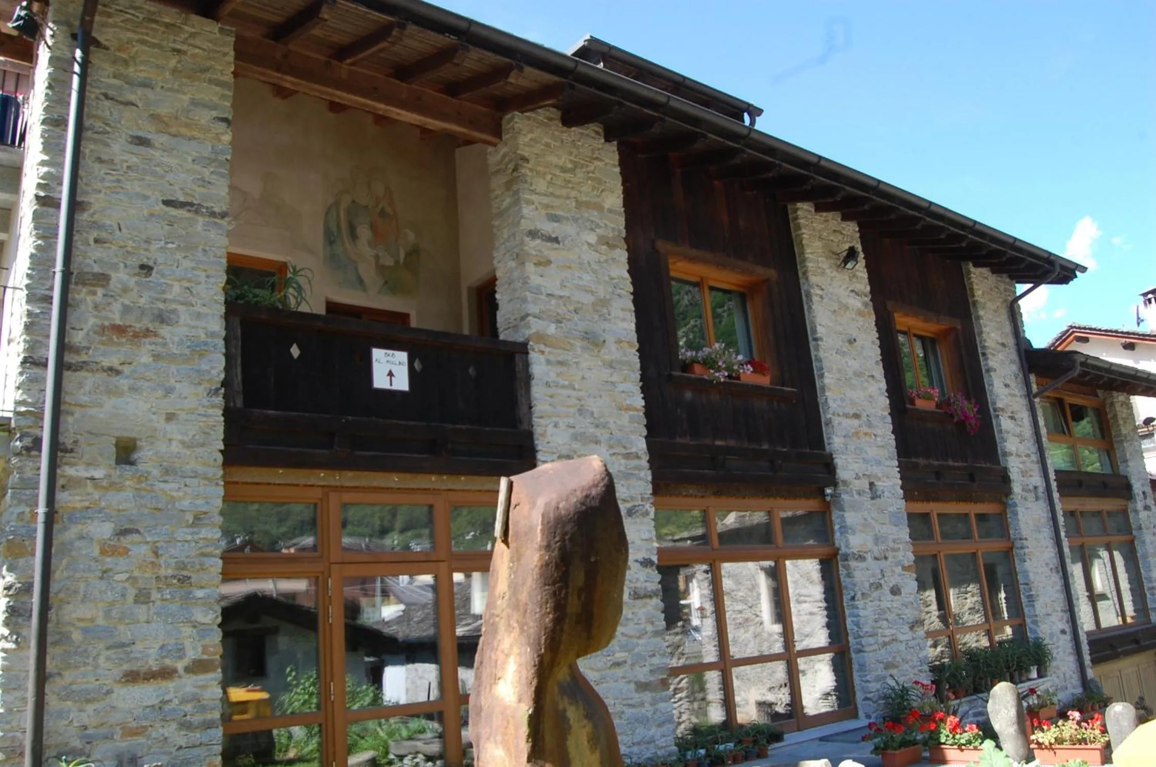 Property building in B&B Al Mulino