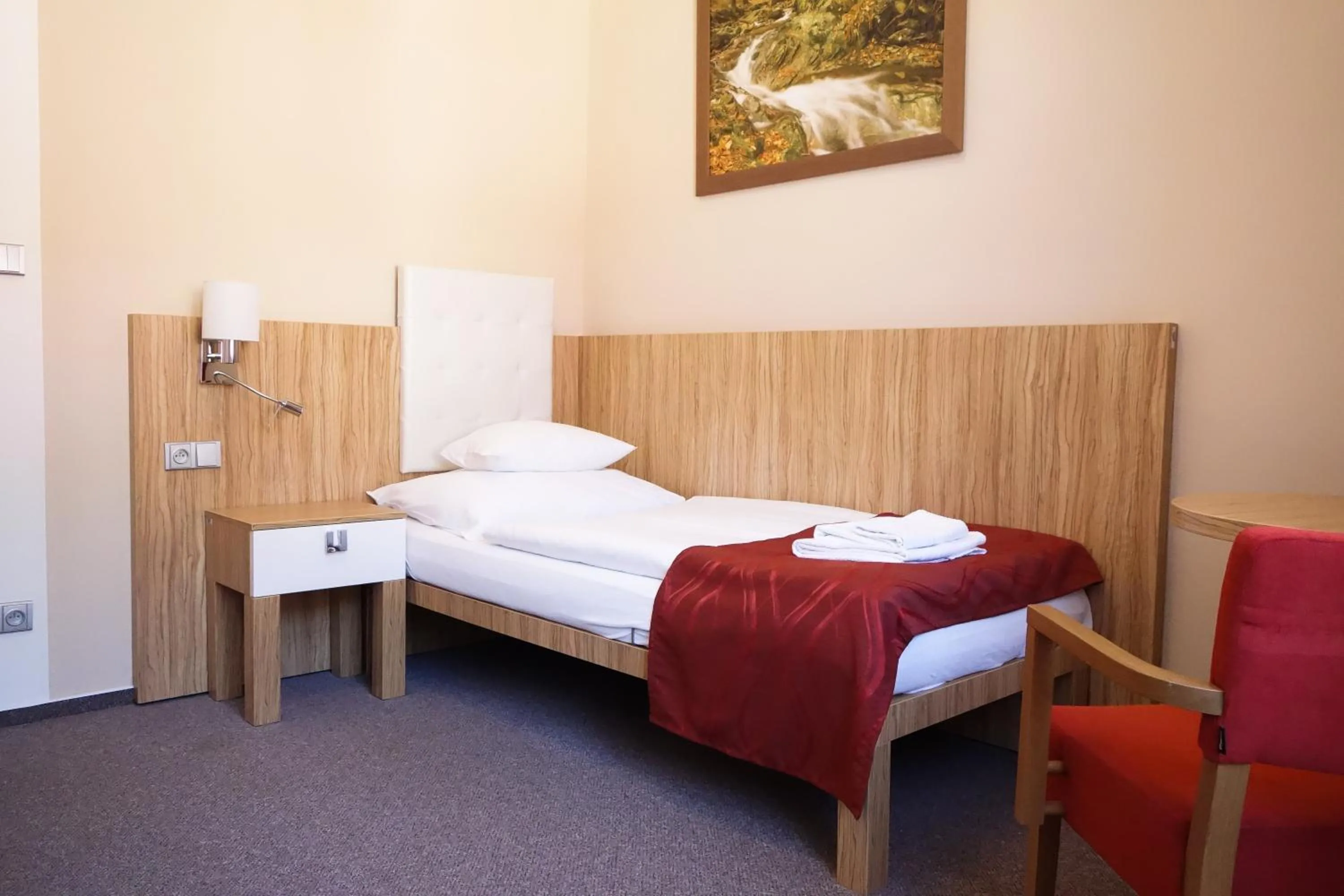 Bed in Hotel Astoria