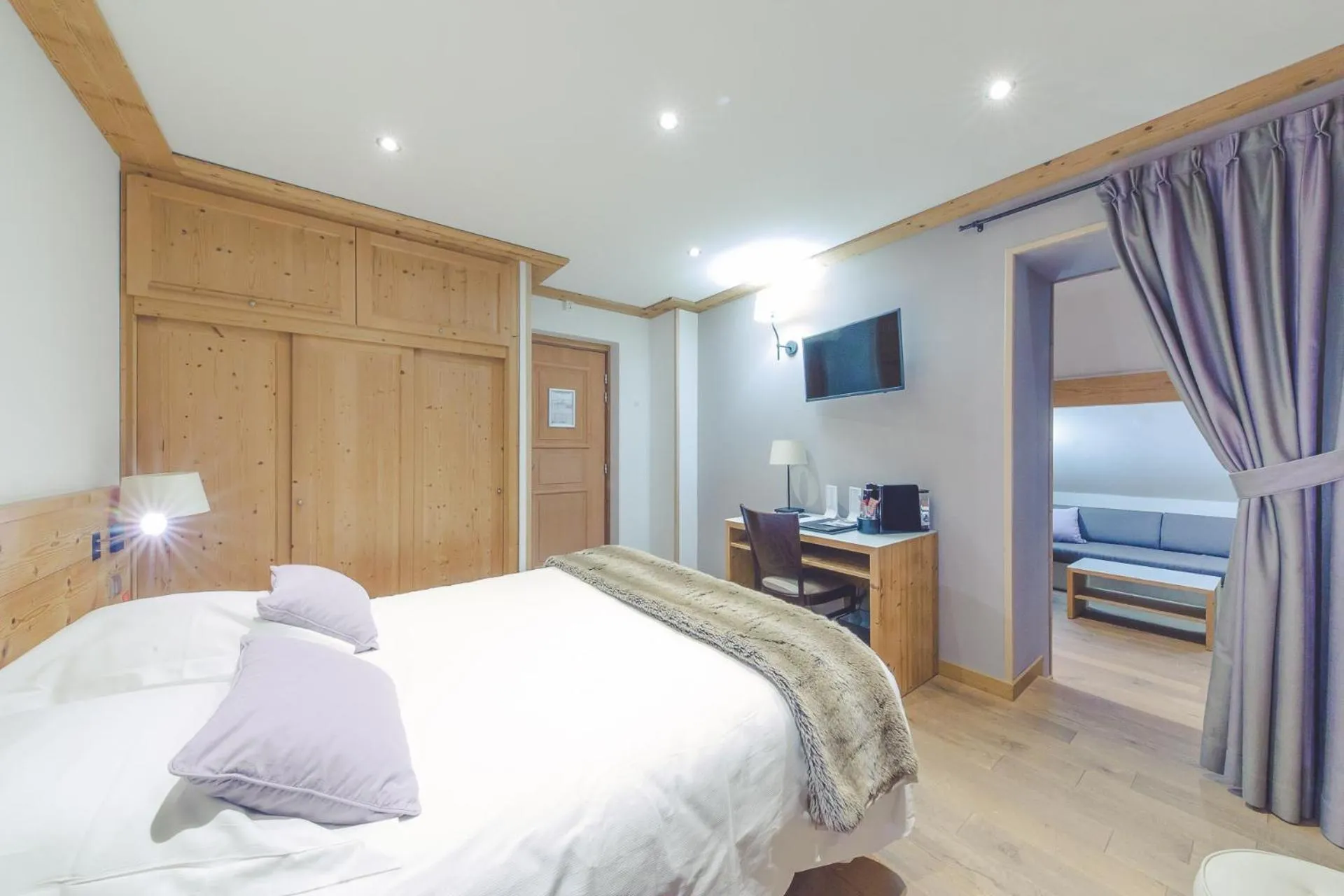 Bed in Fleur De Neige Châtel