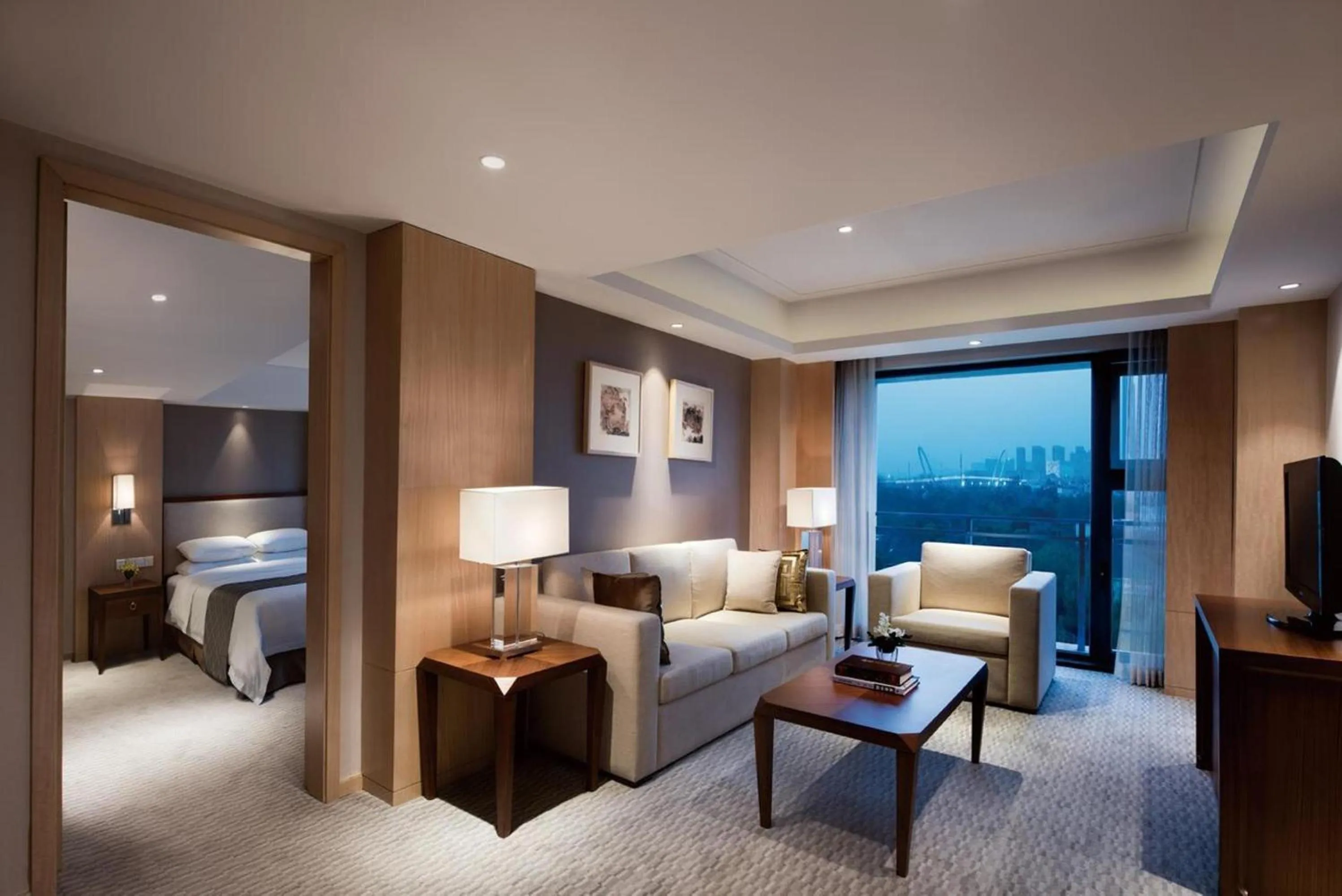 Living room in Nanjing Riverside Hote