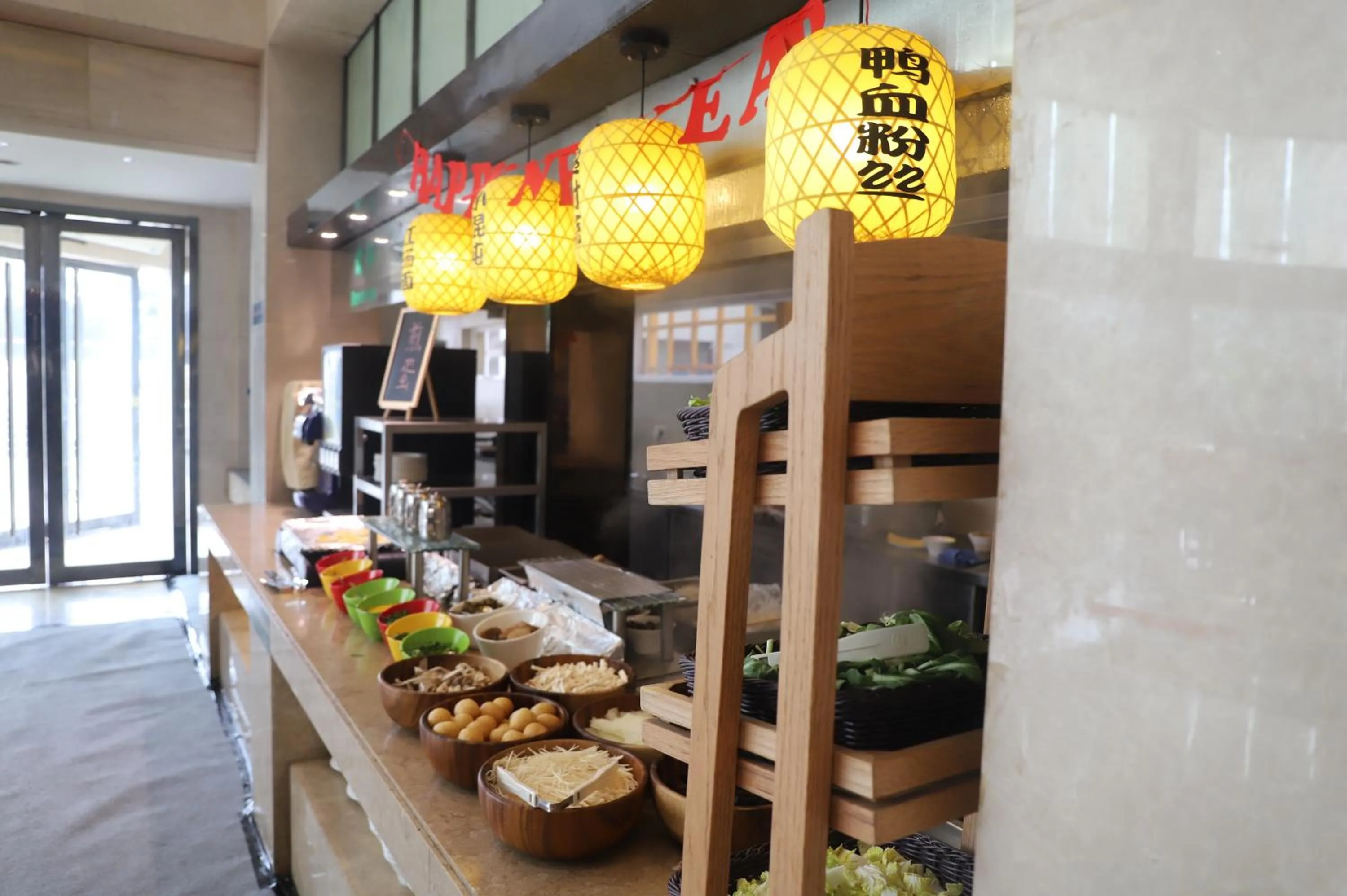 Buffet breakfast in Nanjing Riverside Hote