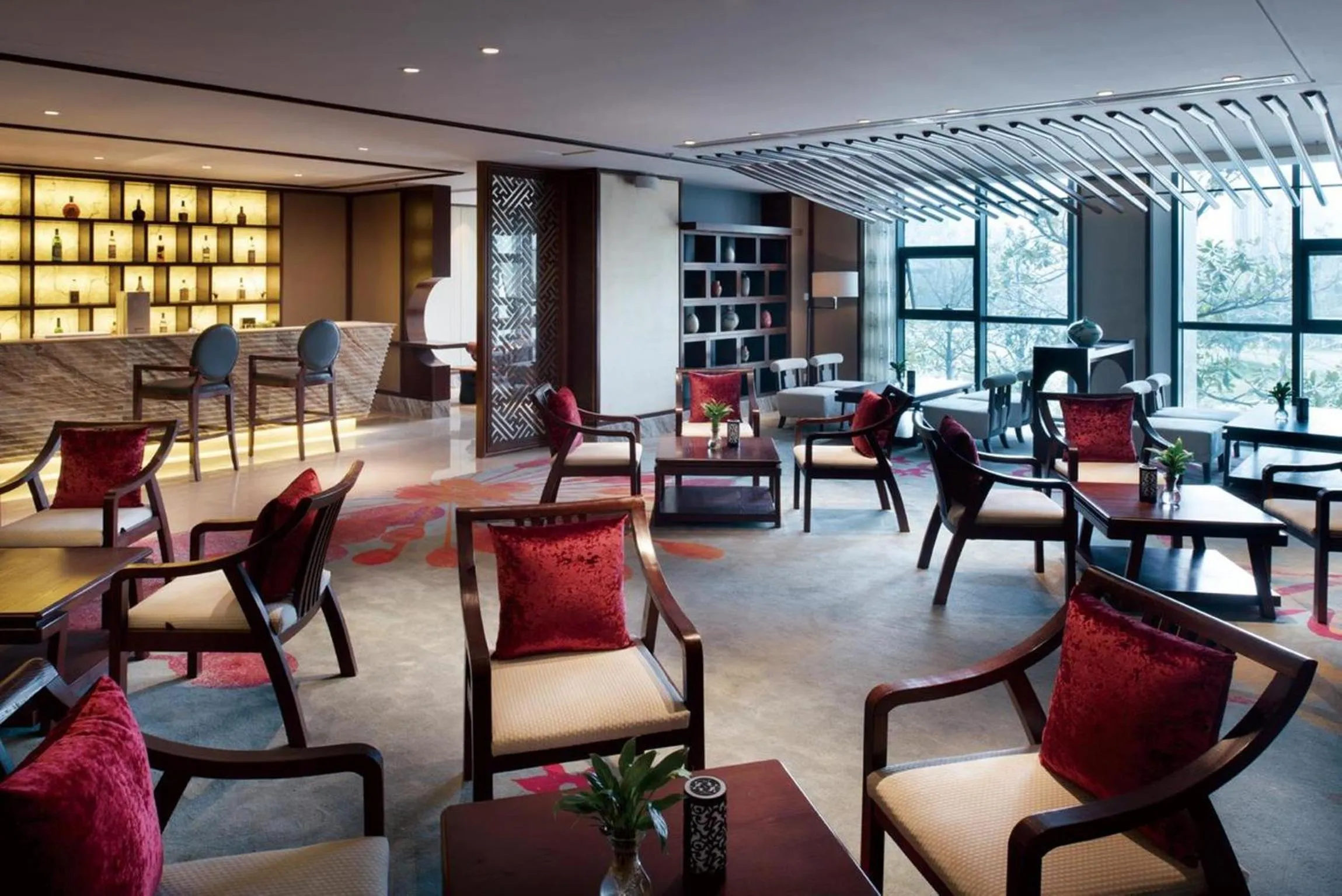 Lounge or bar in Nanjing Riverside Hote