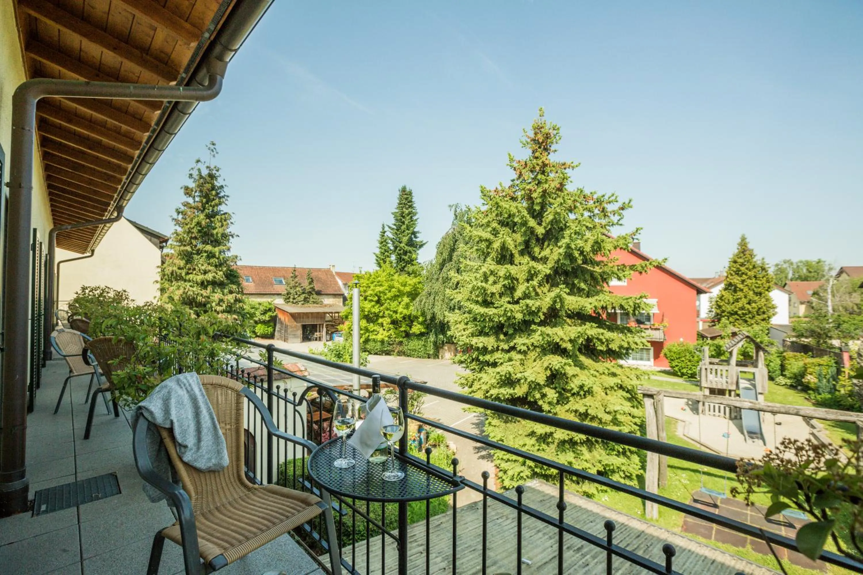 Balcony/Terrace in Hotel-Restaurant zum Ochsen