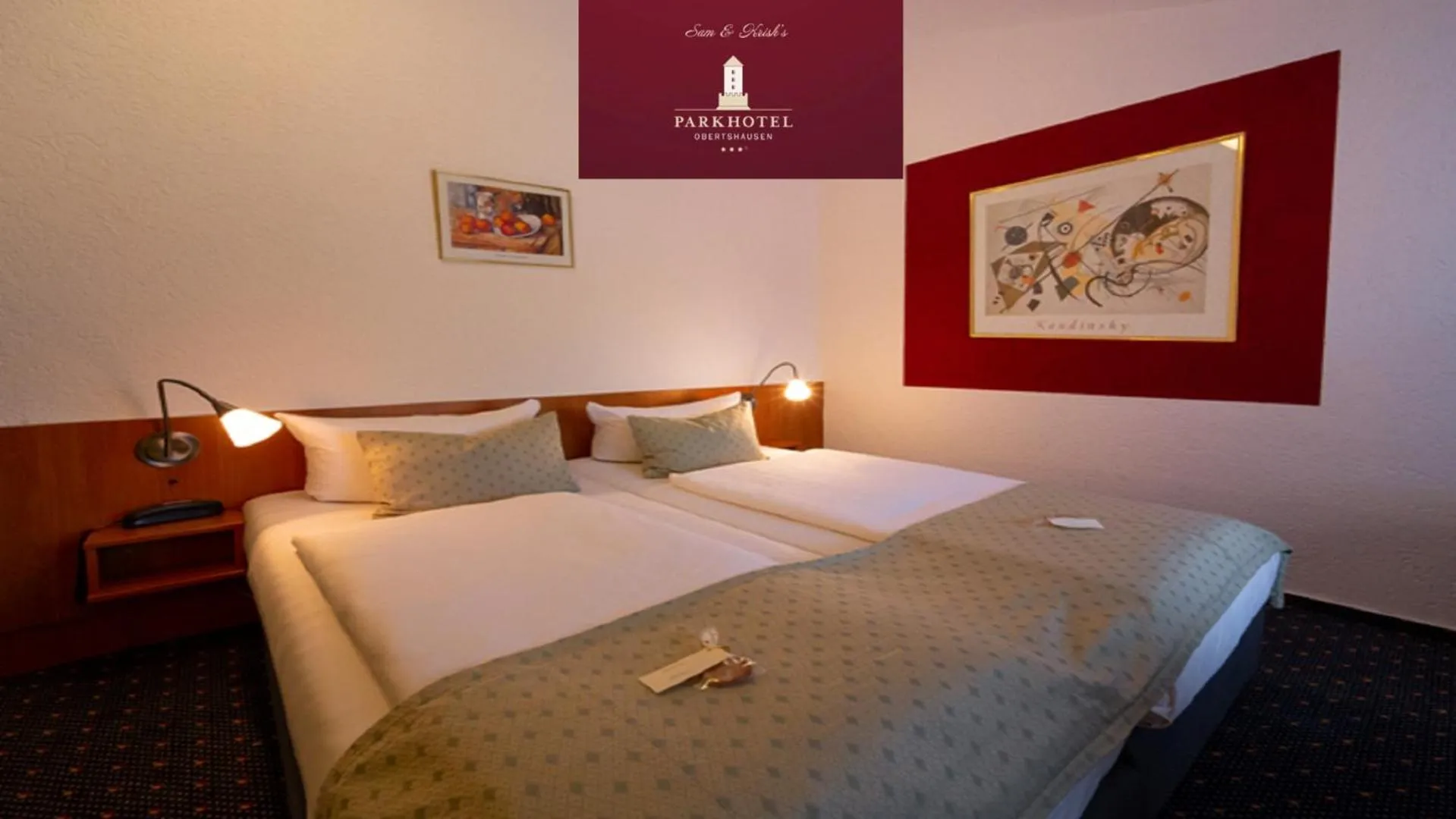 Bed in Parkhotel Obertshausen