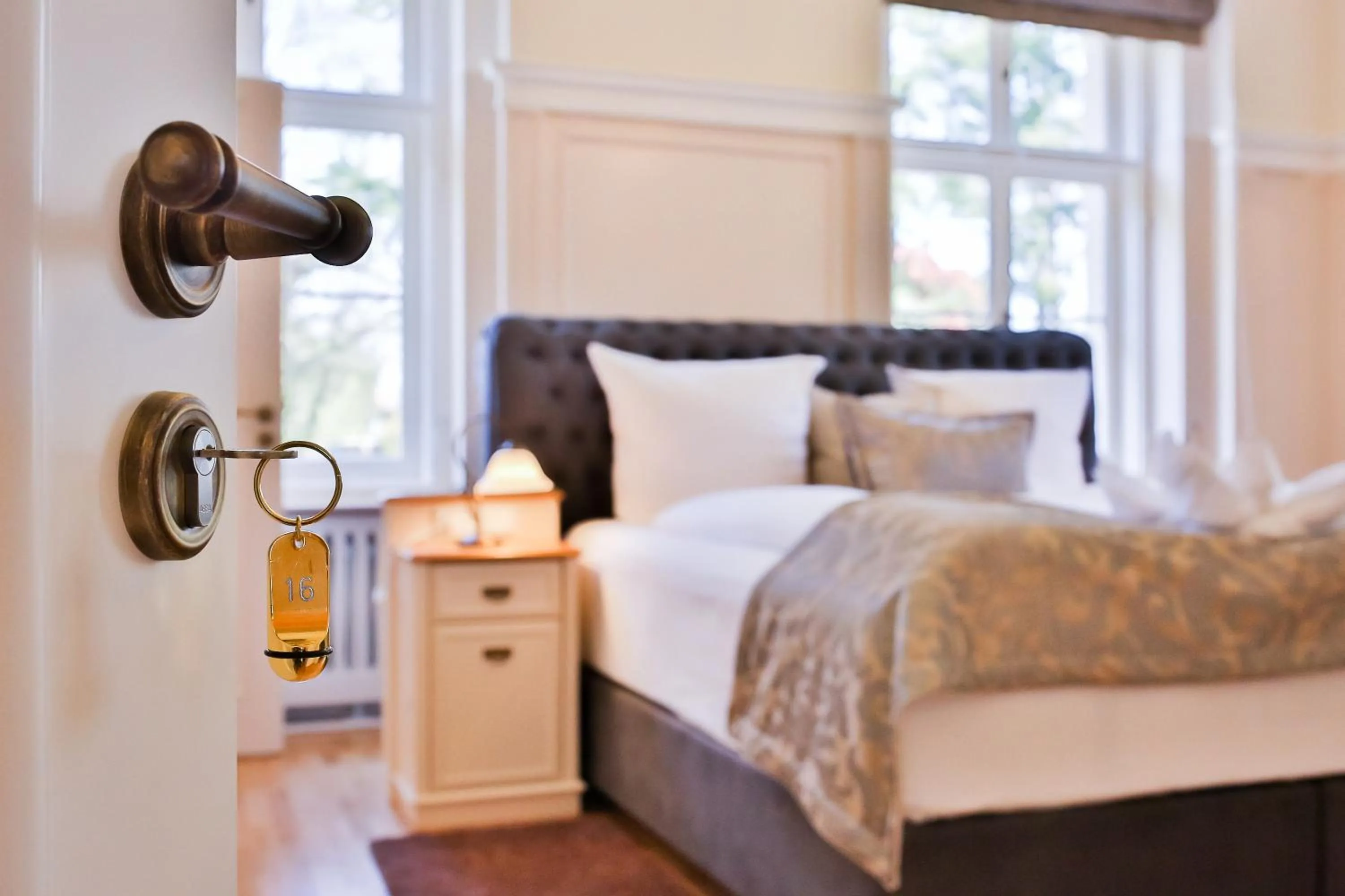 Bed in Hotel Villa Altenburg