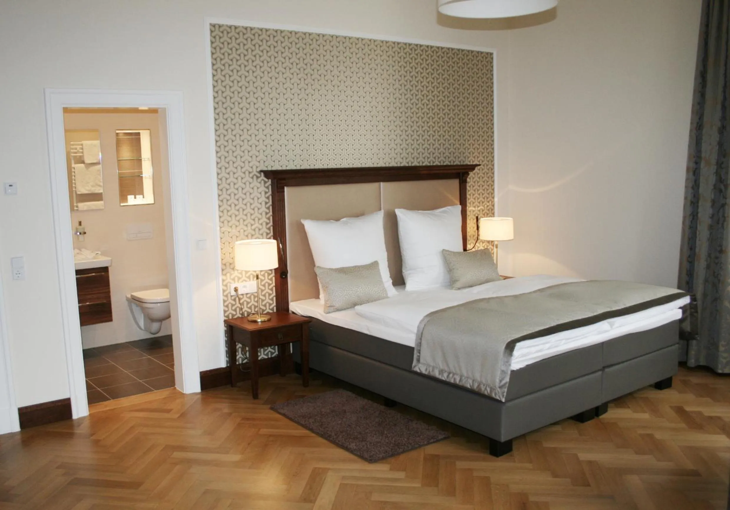 Bed in Hotel Villa Altenburg