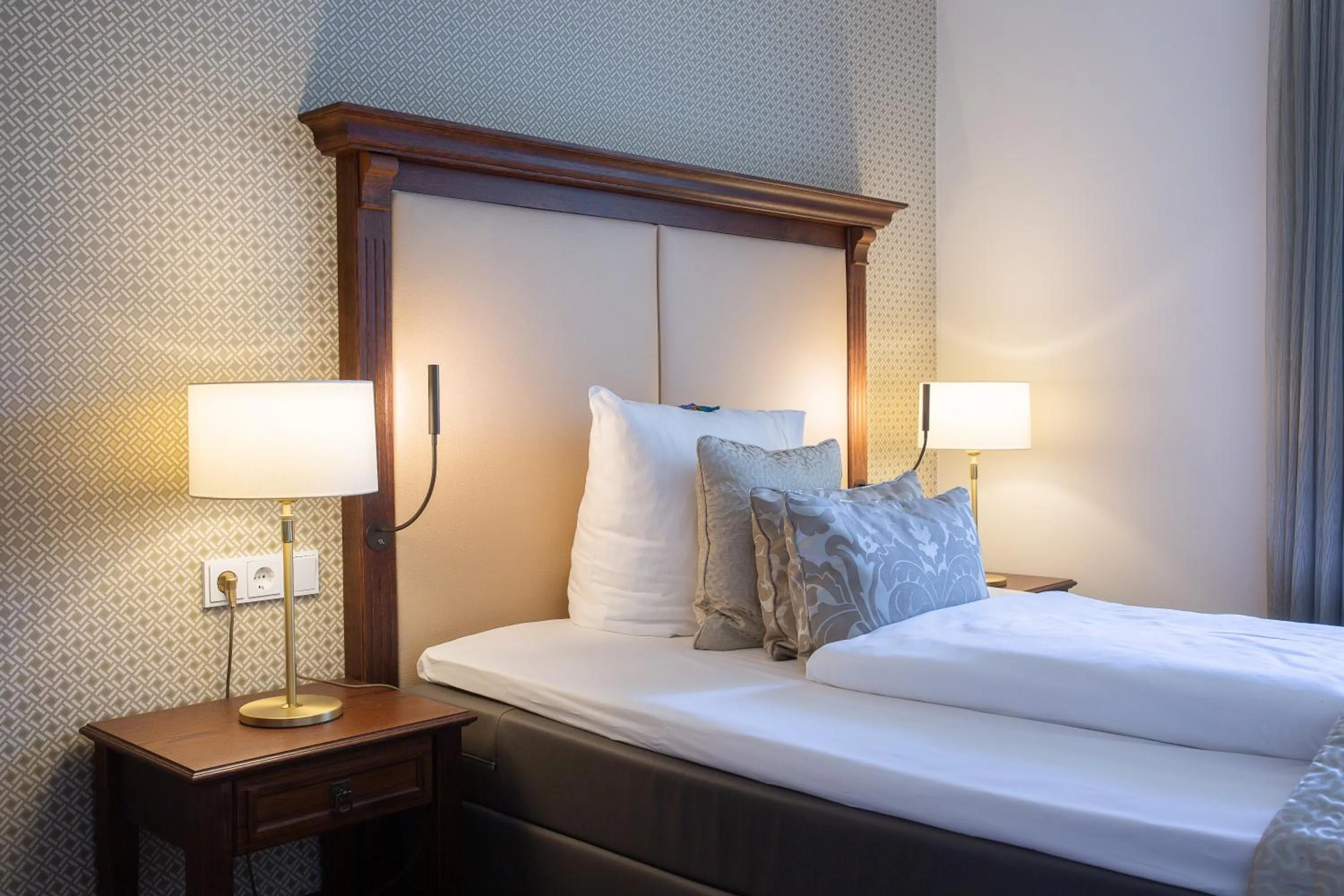 Bed in Hotel Villa Altenburg