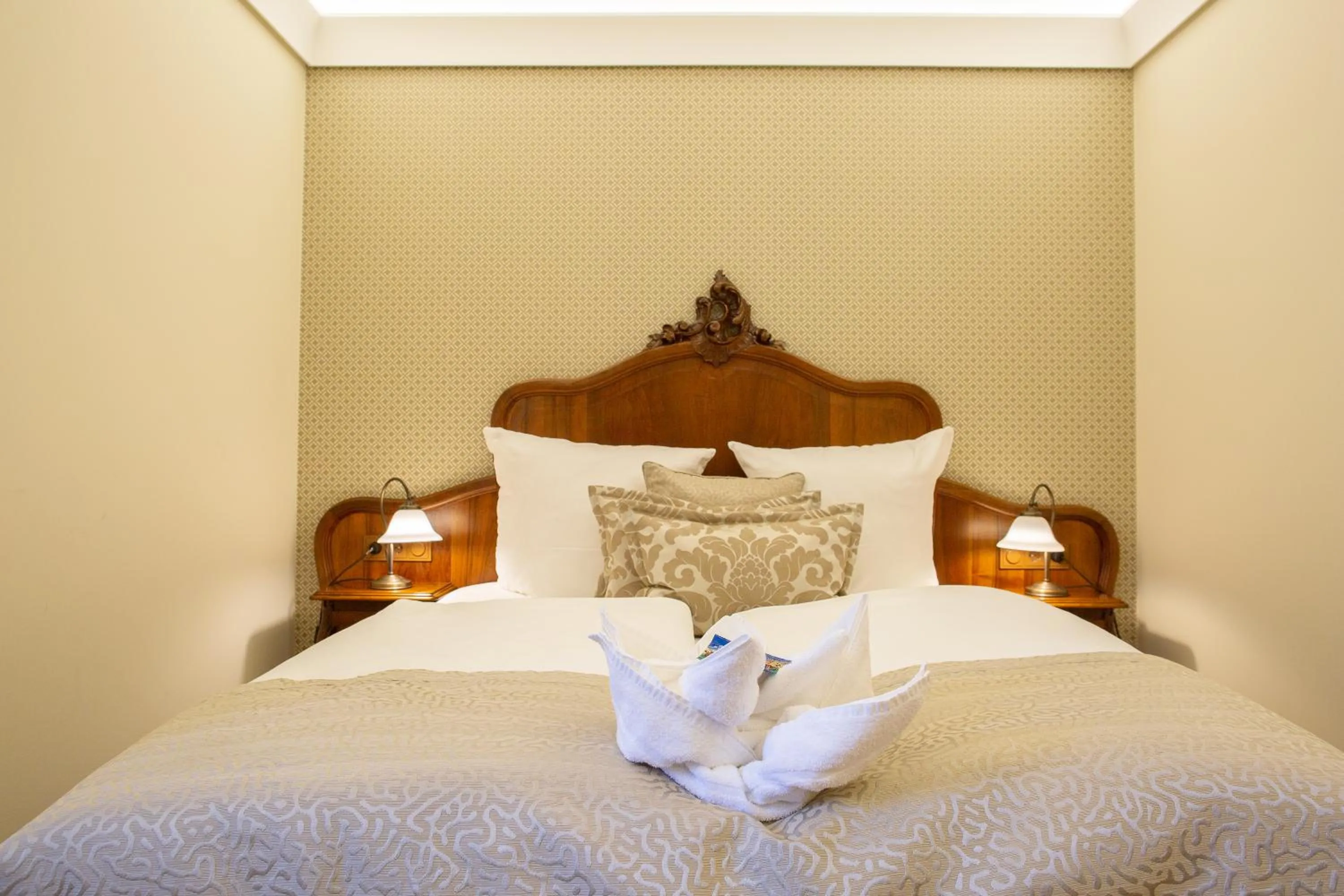 Bed in Hotel Villa Altenburg