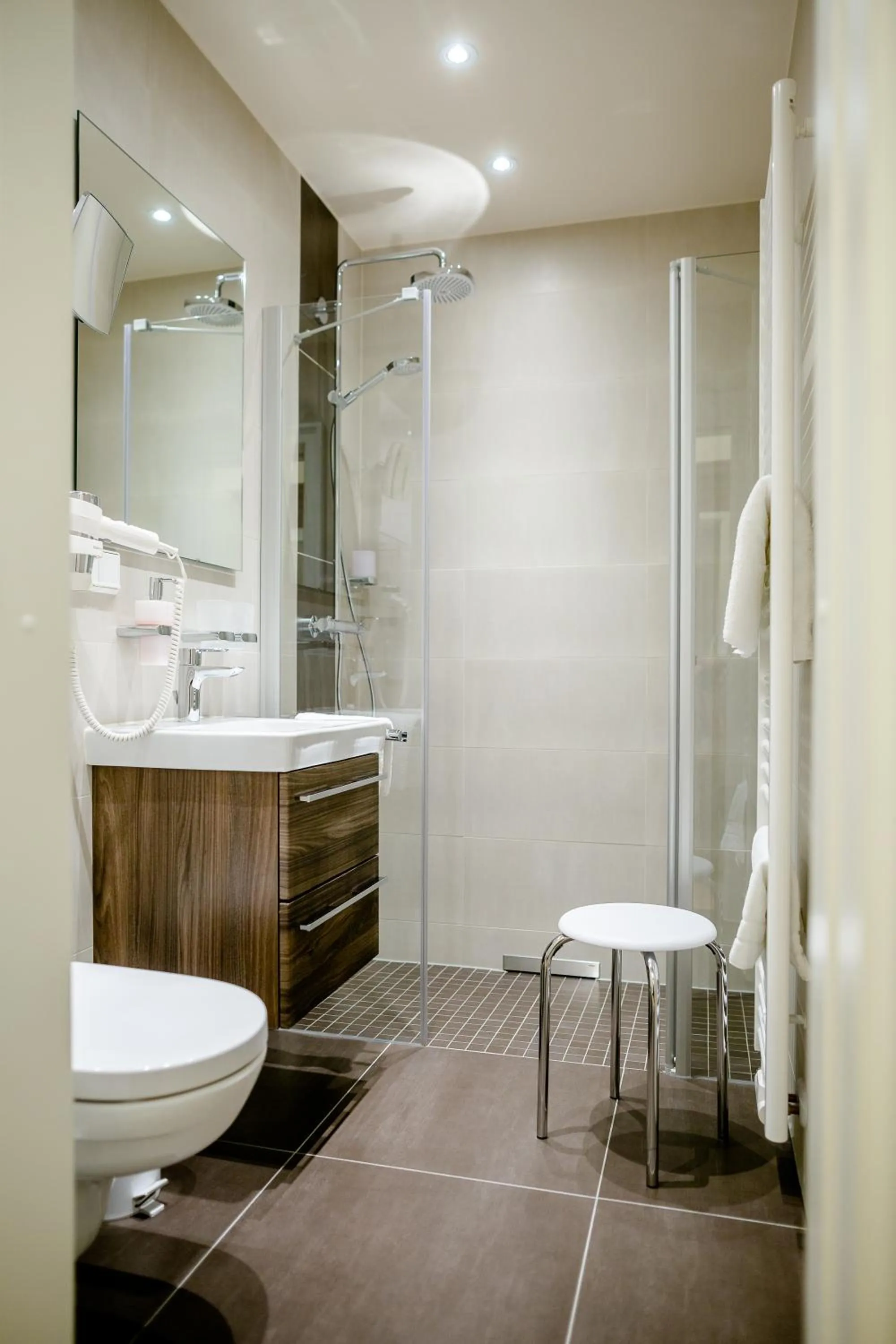 Shower in Hotel Villa Altenburg