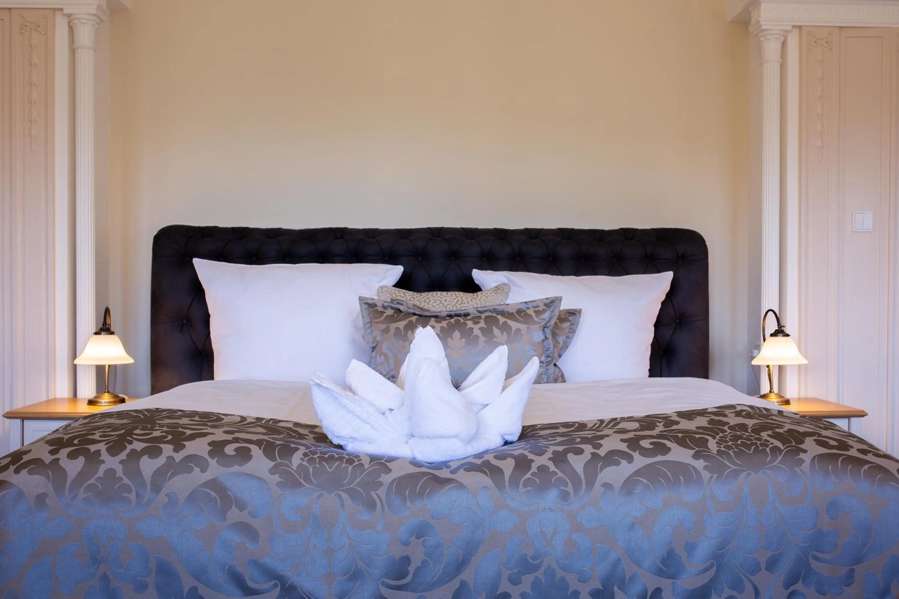 Bed in Hotel Villa Altenburg