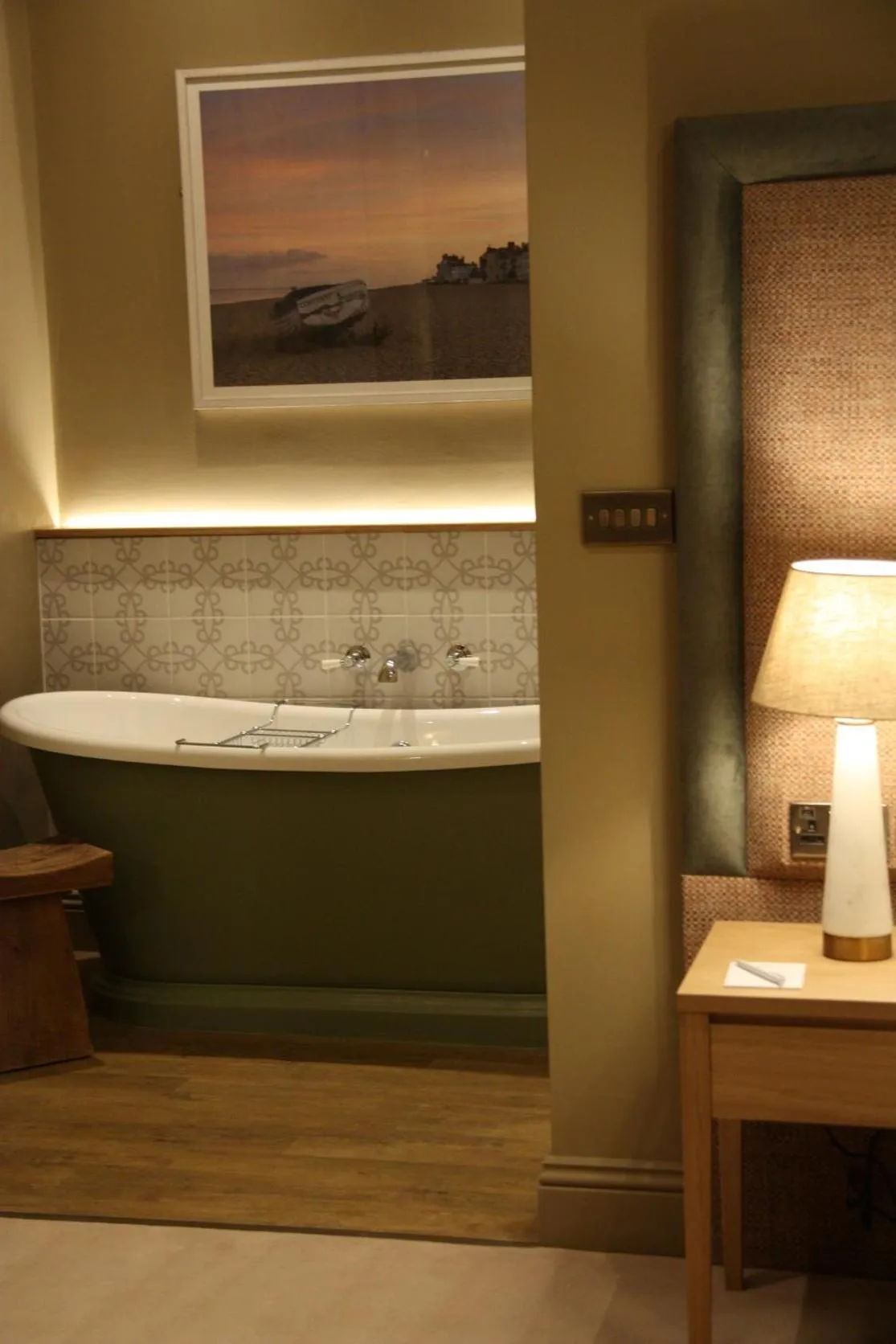 Bath in The Bell Hotel, Saxmundham