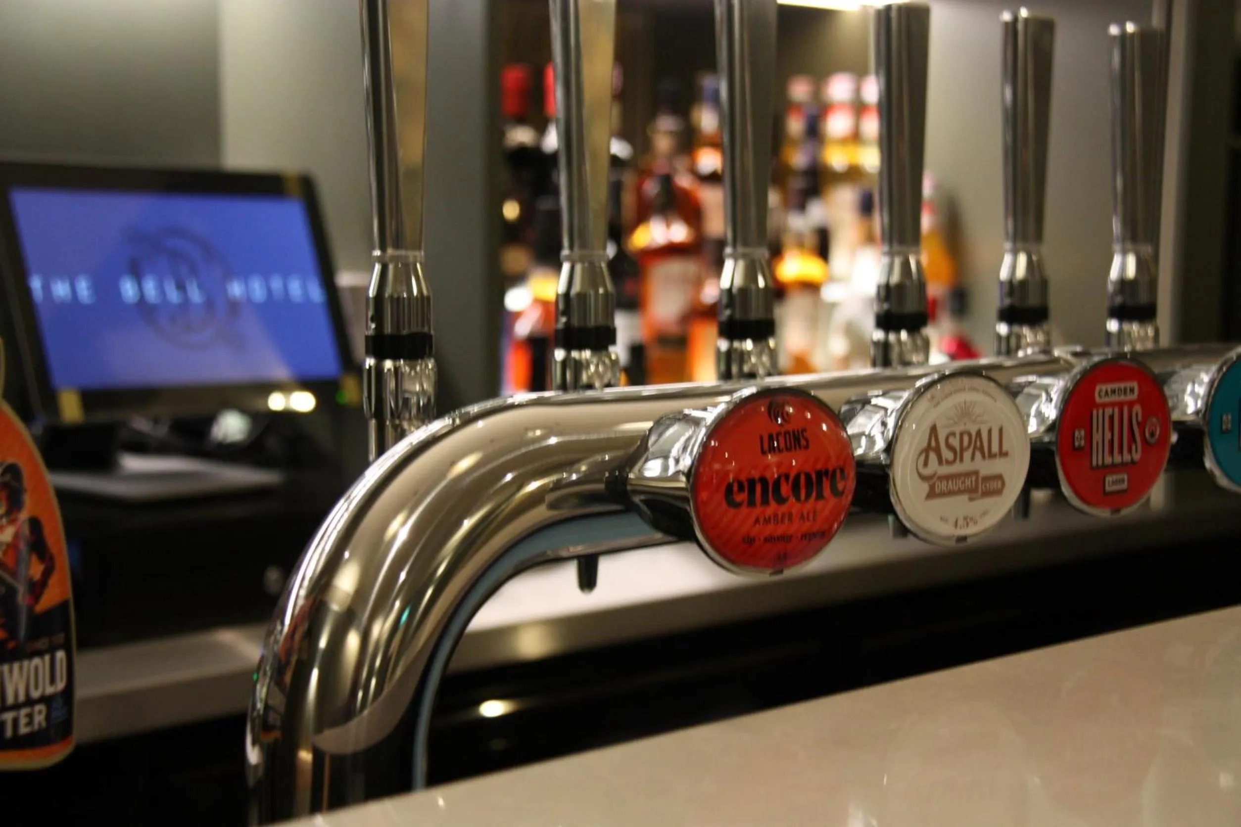 Lounge or bar in The Bell Hotel, Saxmundham