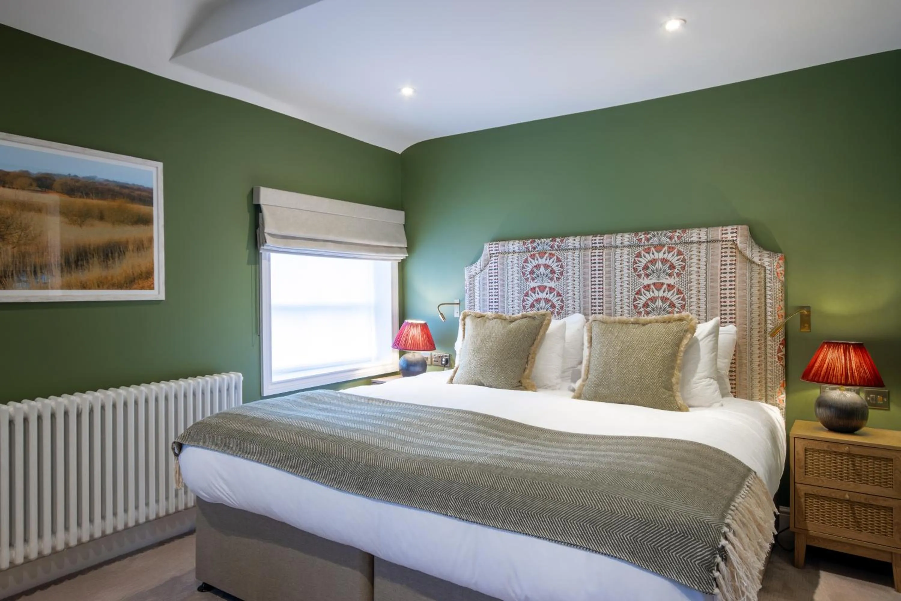 Bedroom, Bed in The Bell Hotel, Saxmundham