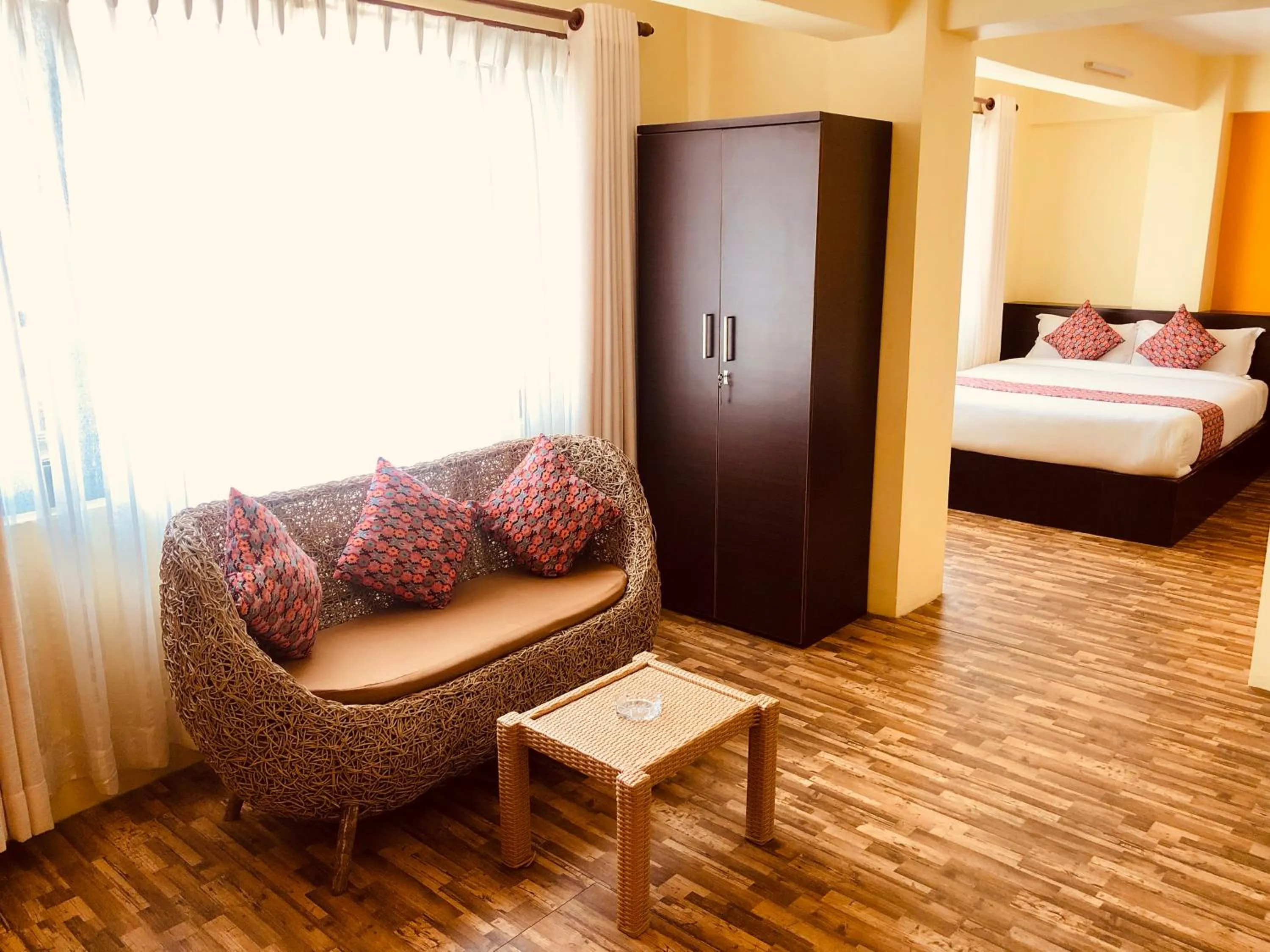 Bed in Yeti Inn Pvt. Ltd.