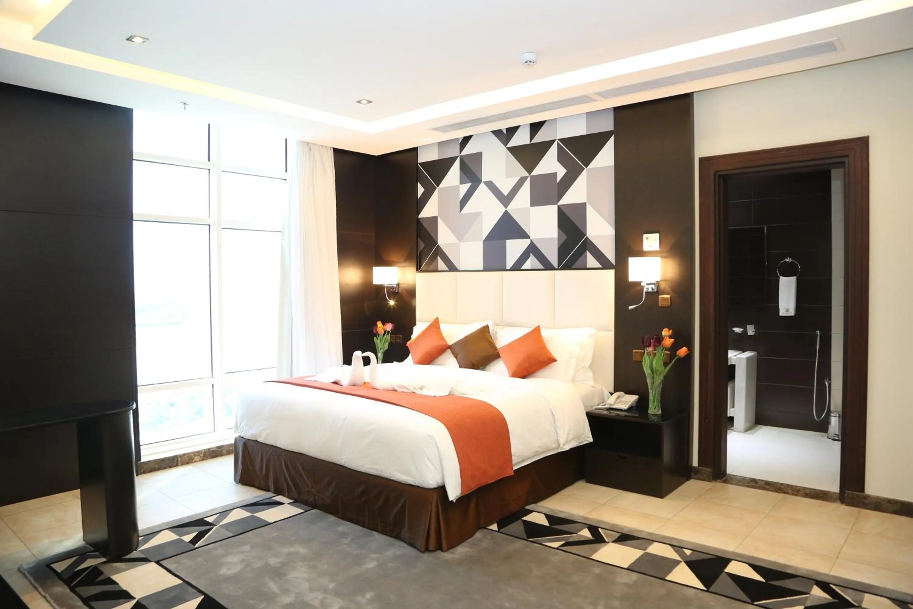 Bedroom, Bed in Bayat Suites